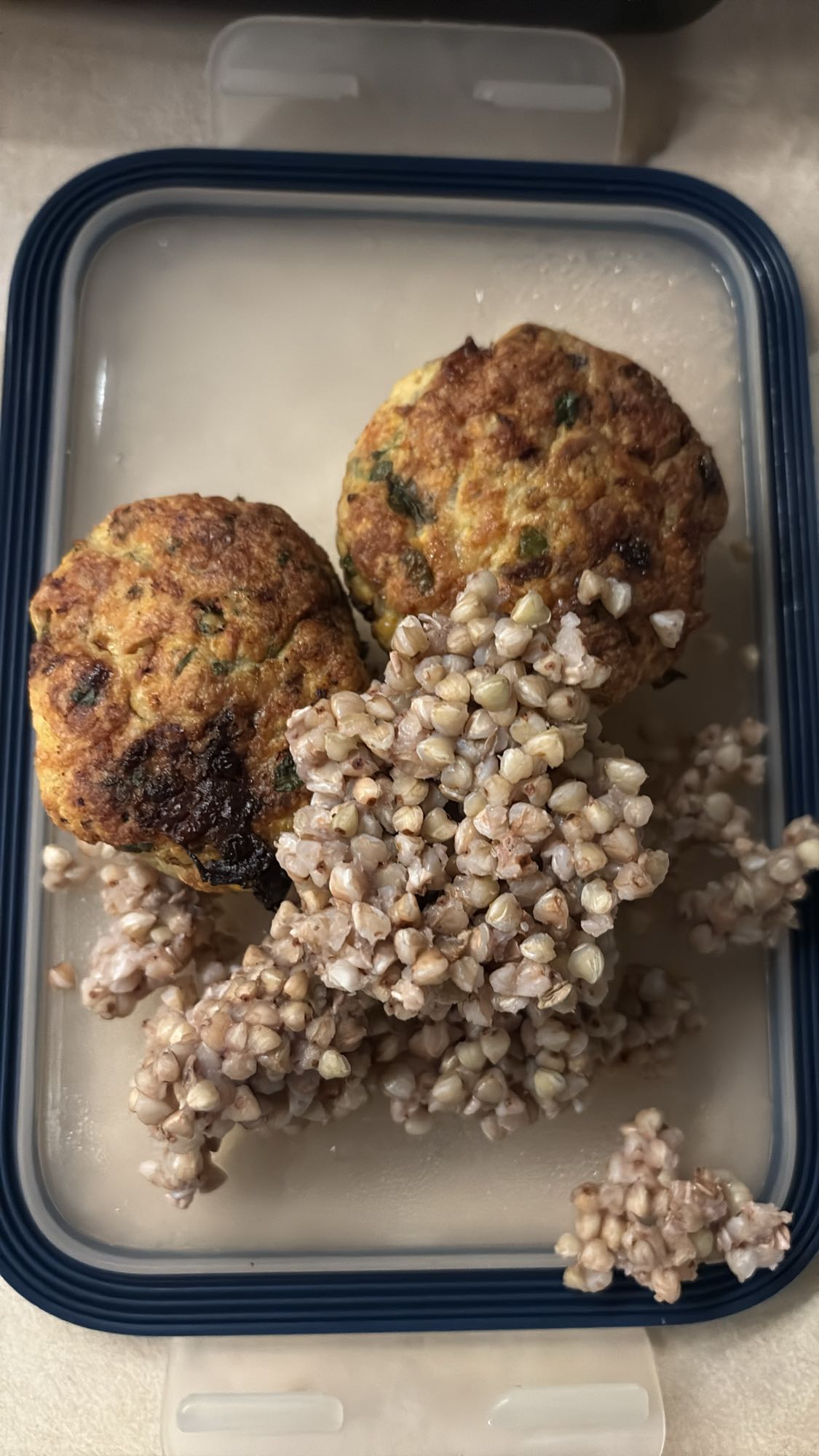 kotlety z kaszą gryczaną