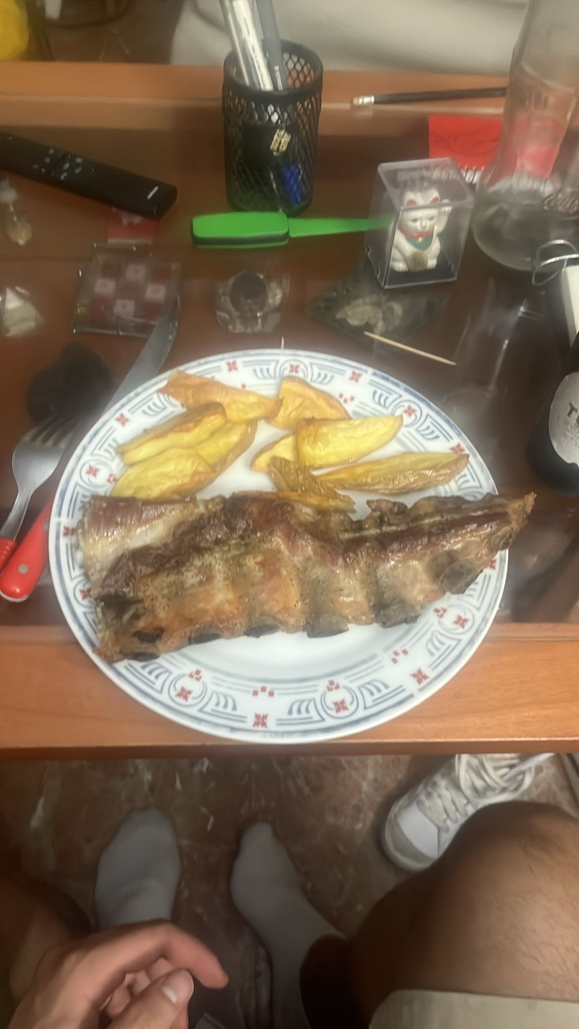 Costillas con papas