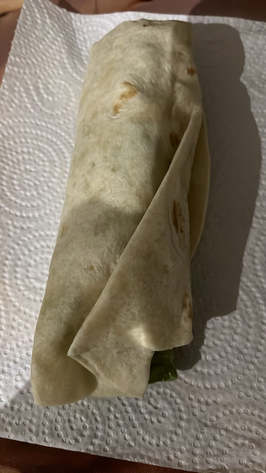 wrap au poulet
