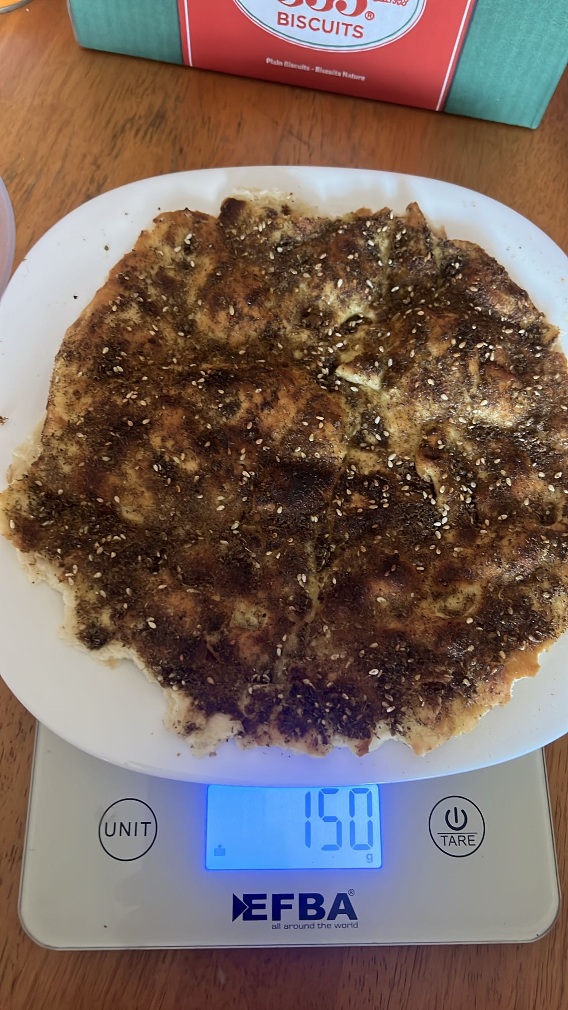 Zaatar Manakish Flatbread