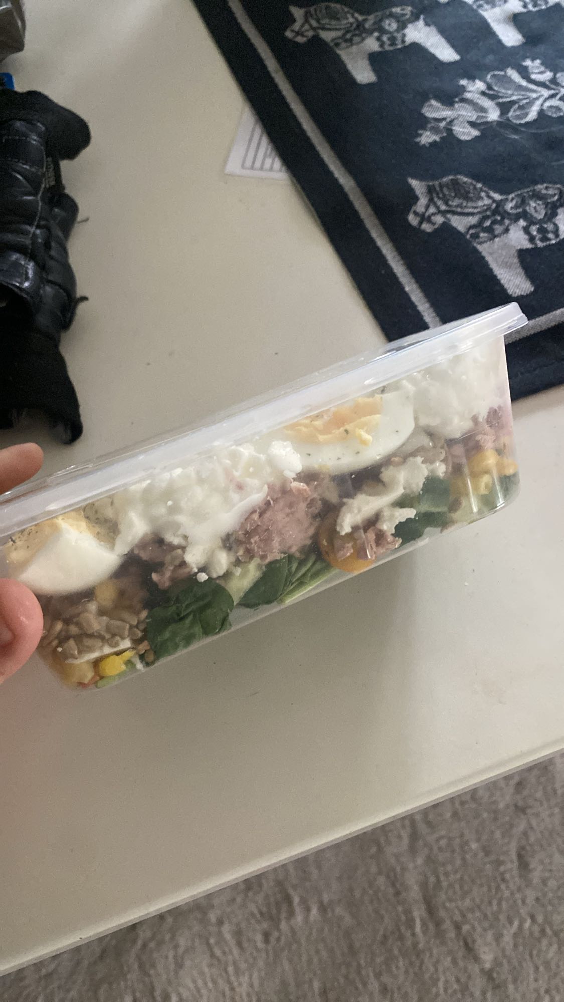 Tonfisksallad med ägg