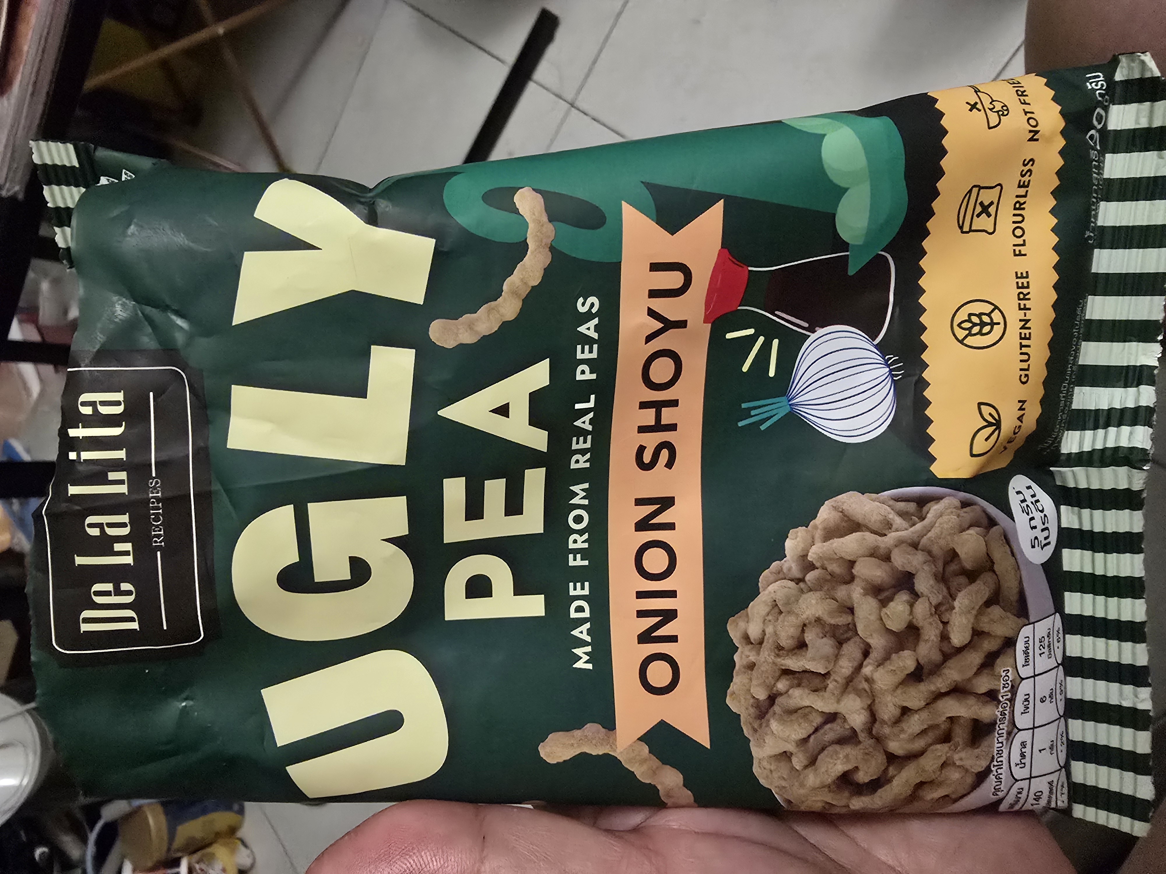 Ugly Pea Onion Shoyu Snack