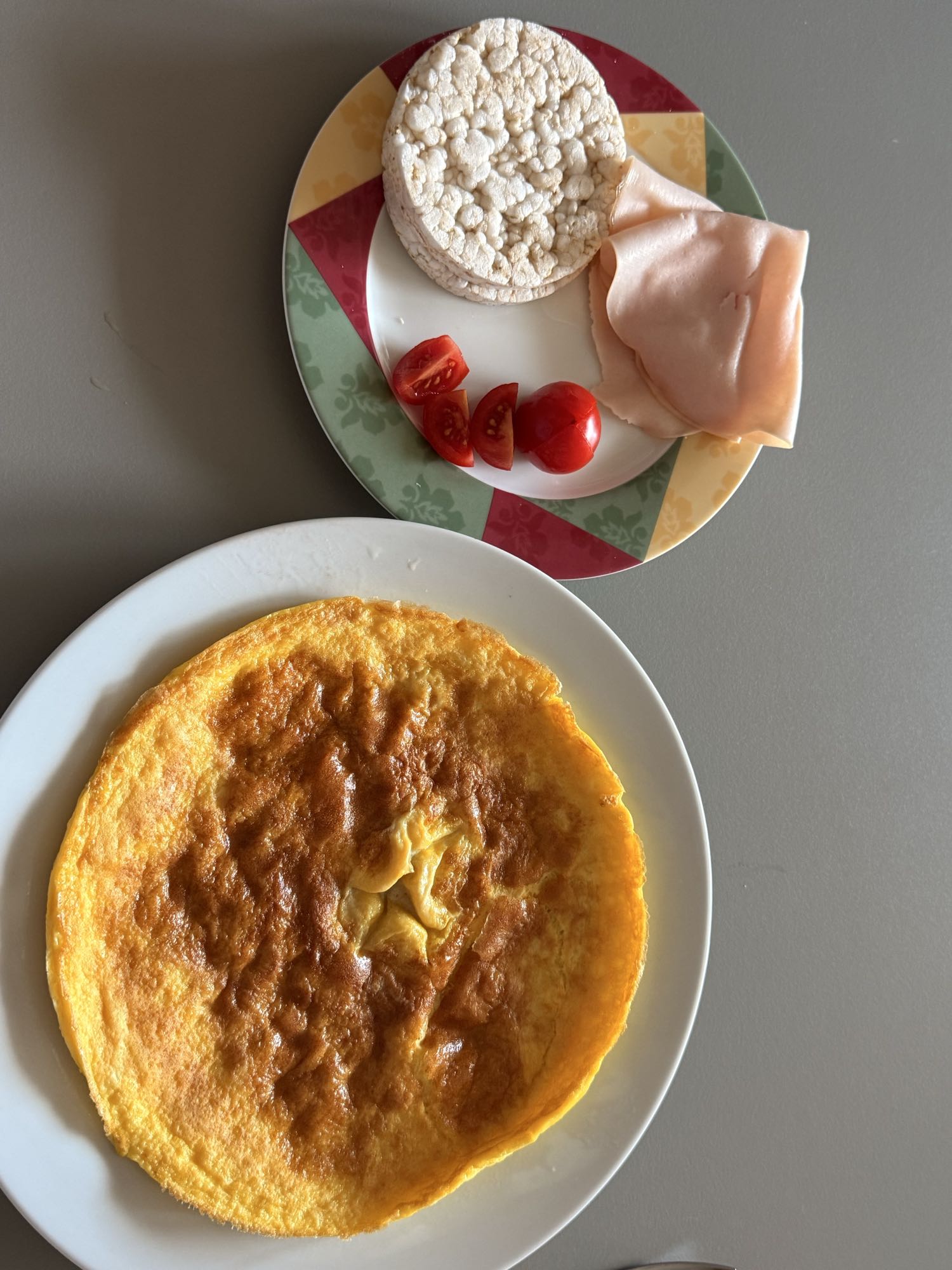 Omletă cu rondele orez