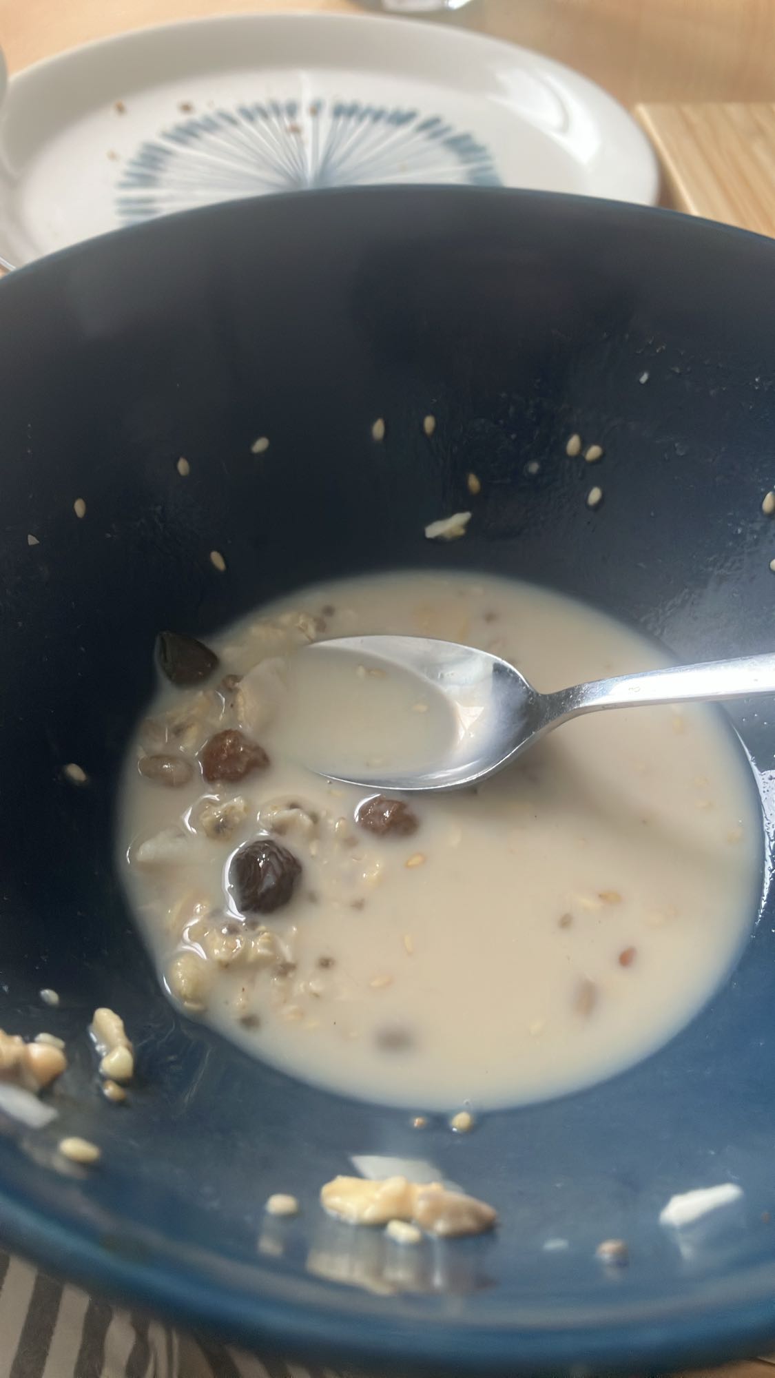 Cereal com leite vegetal