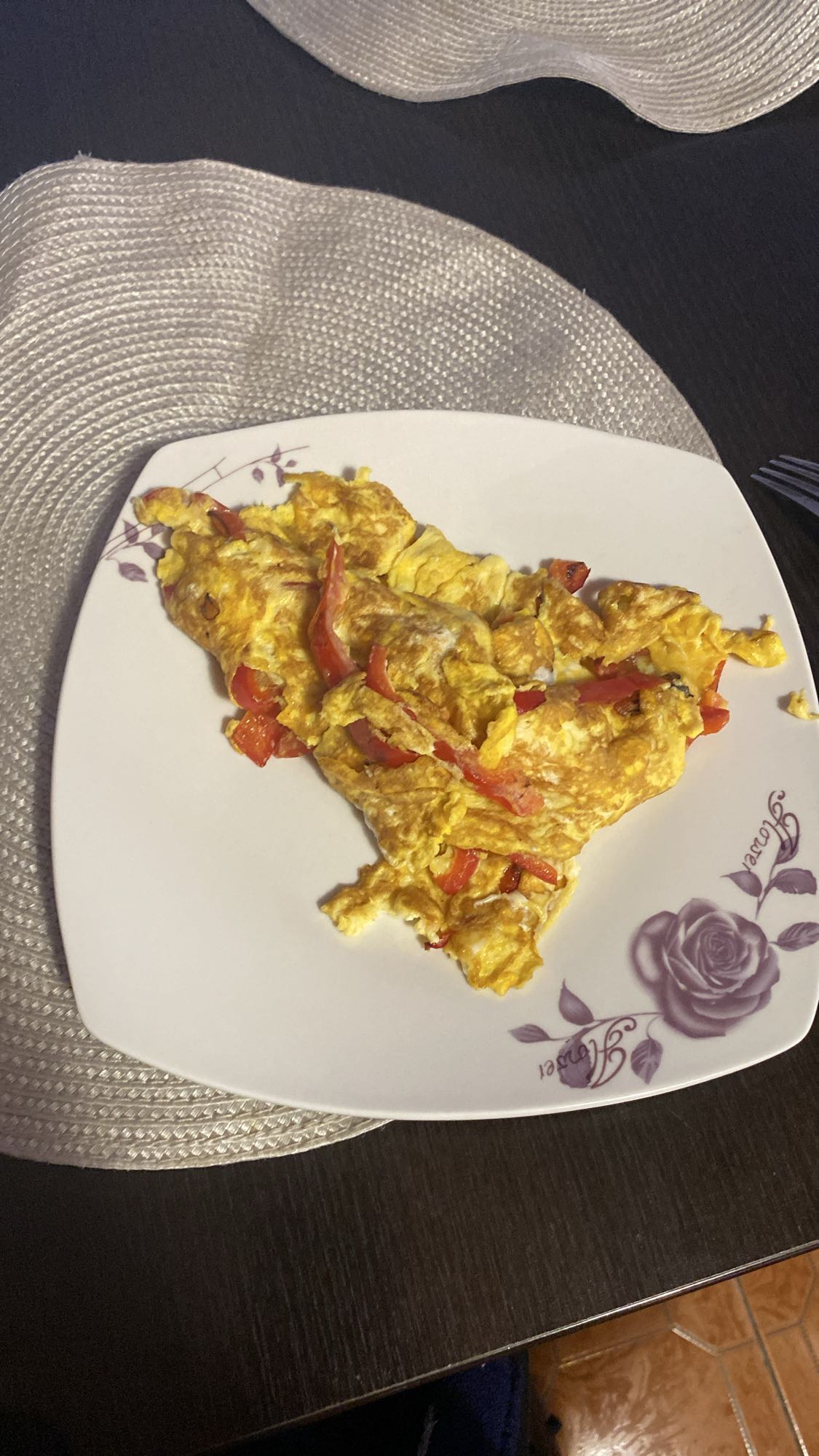 Omletă cu ardei gras