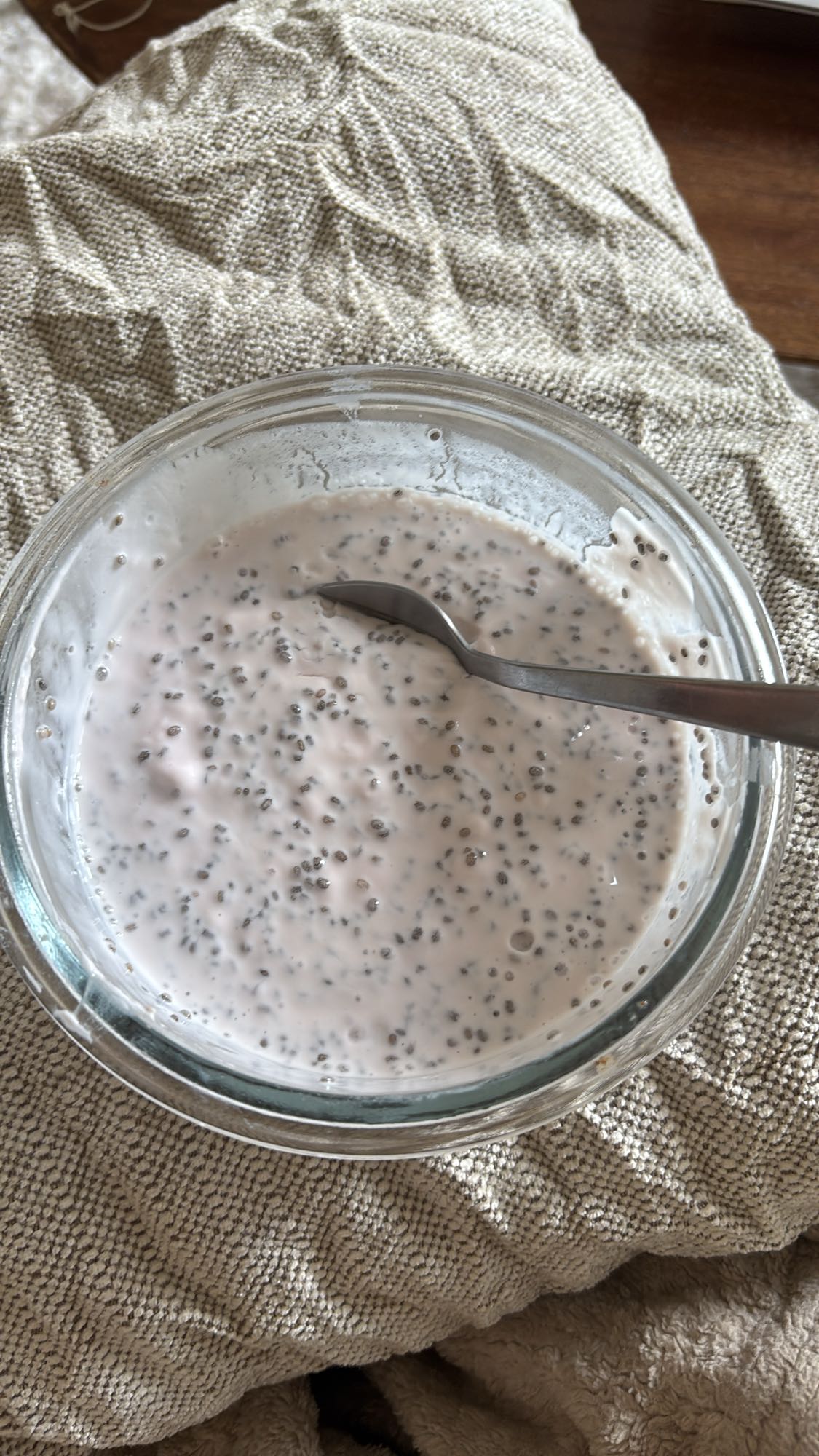 Chiapudding med yoghurt