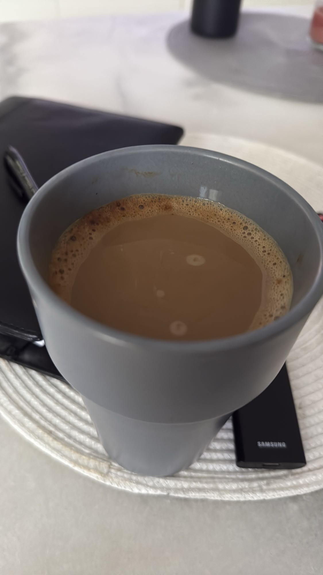 Kaffe med mjölk