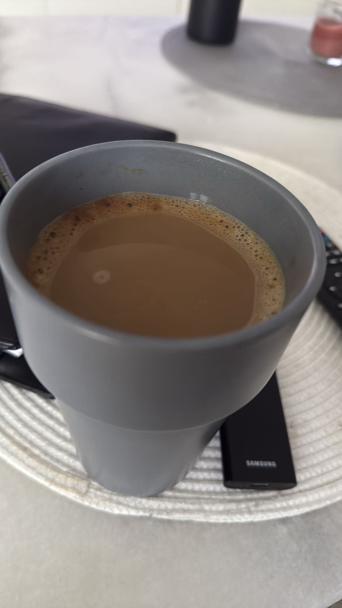 Kaffe med mjölk