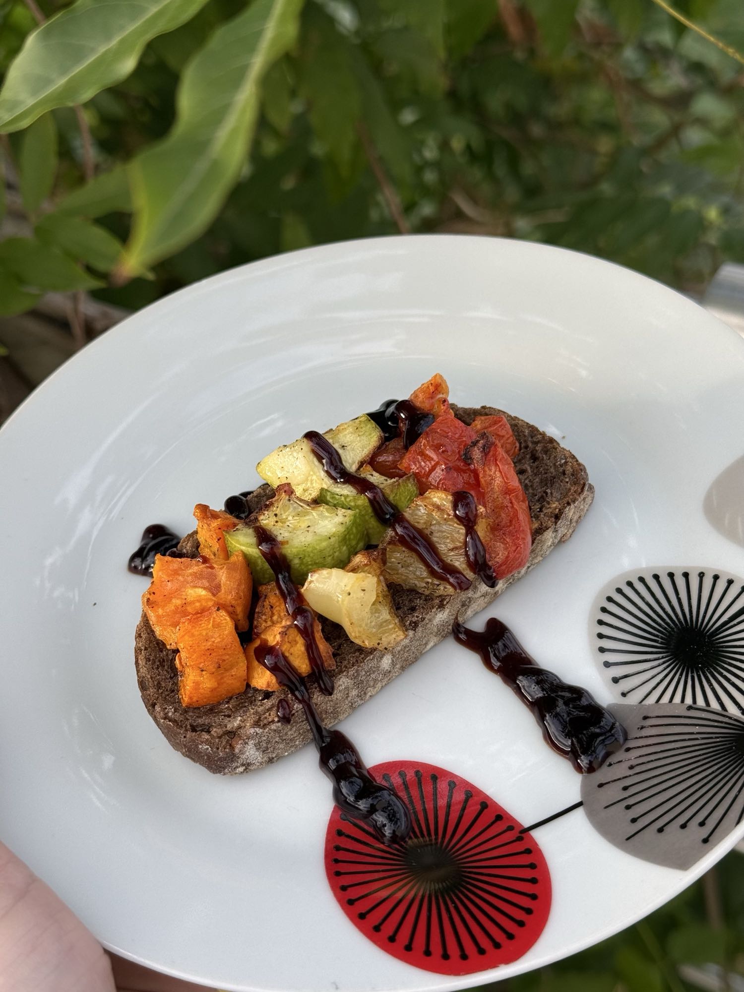 Tartine légumes grillés