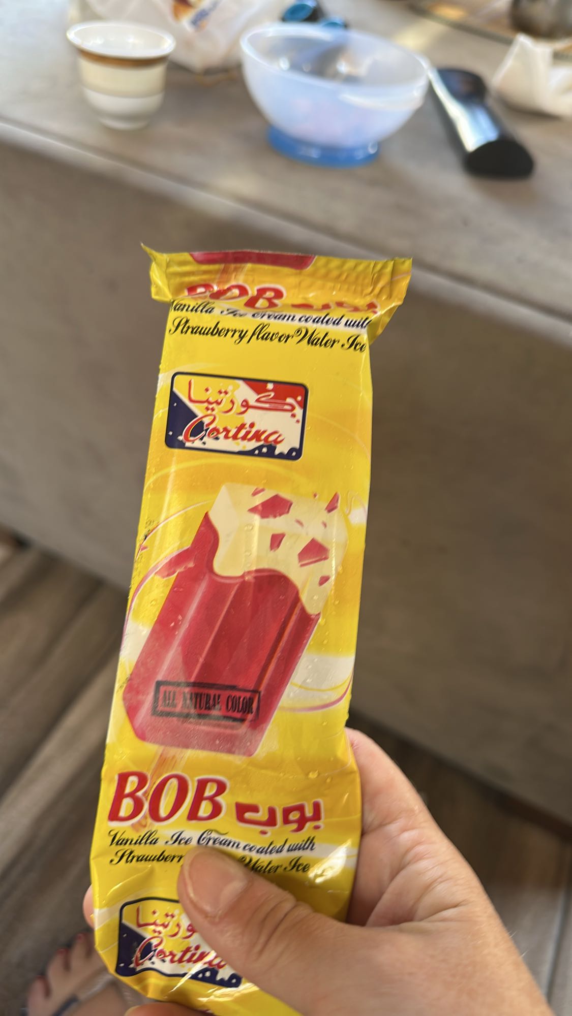 Vanilla Strawberry Ice Cream