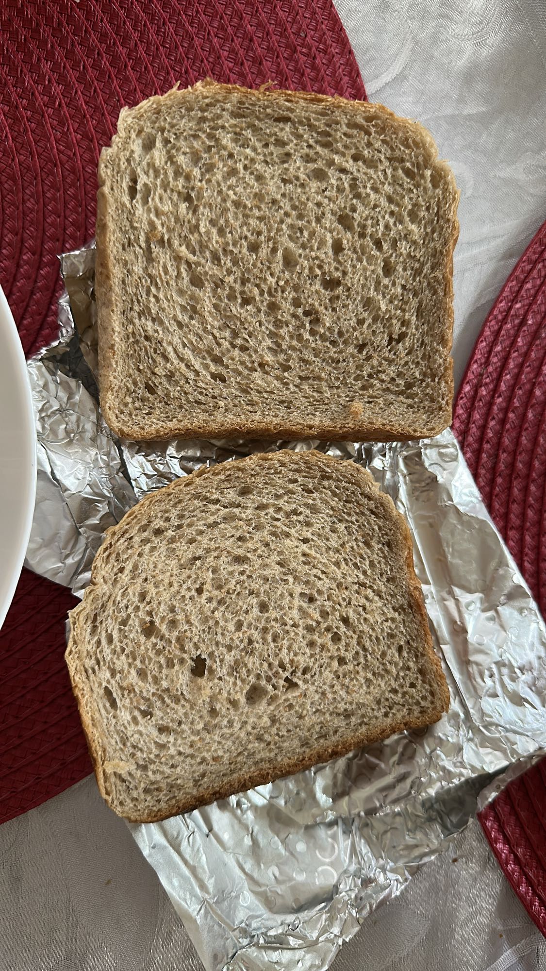 Pâine integrală simplă