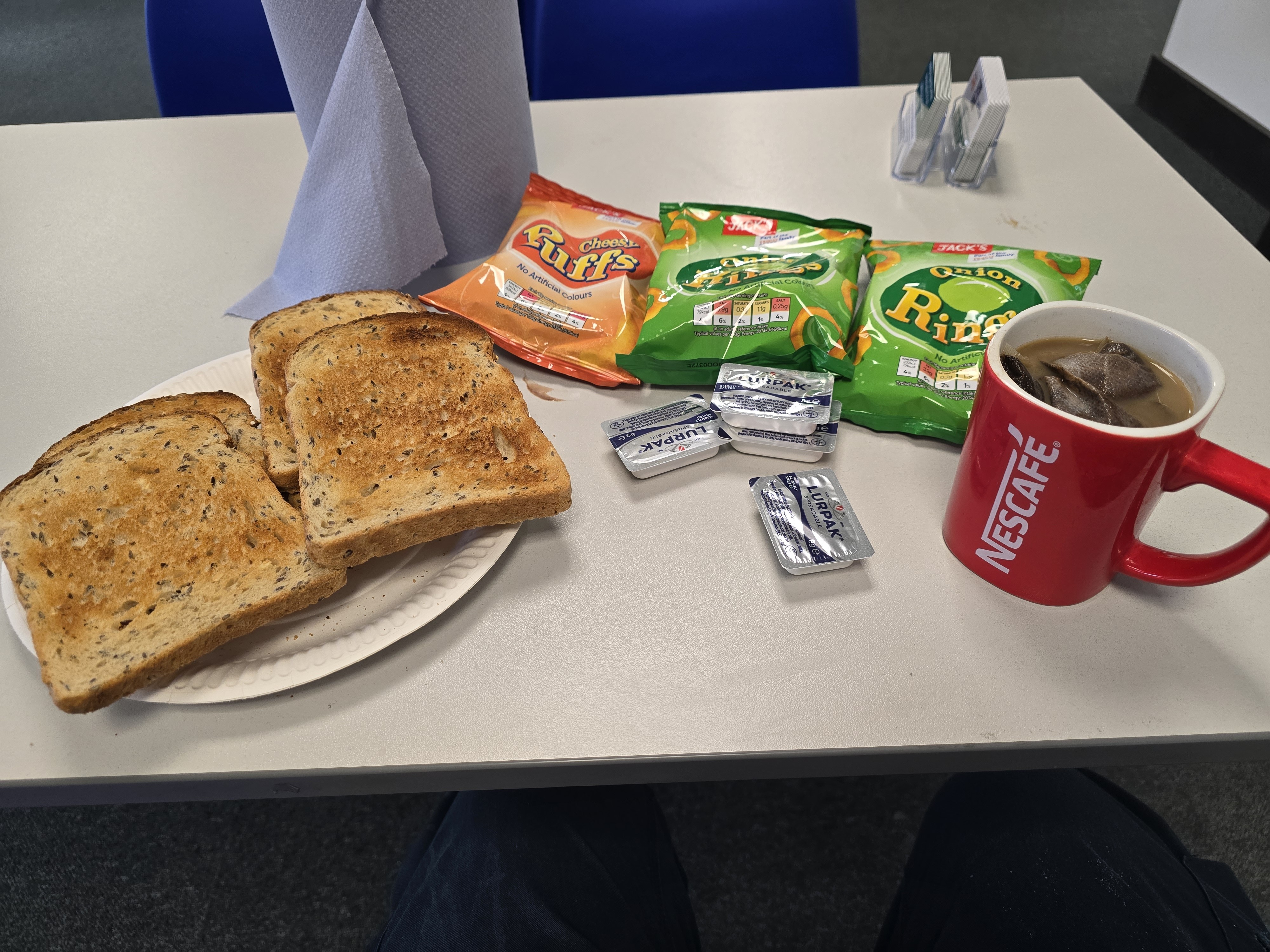 Toast and Snacks Combo