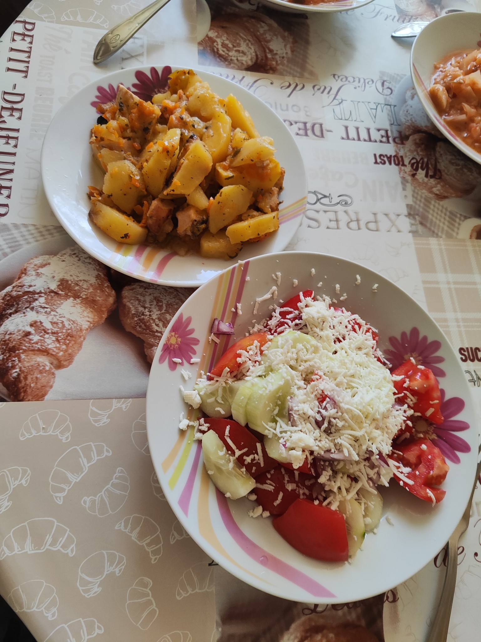 Potato Bake & Fresh Salad