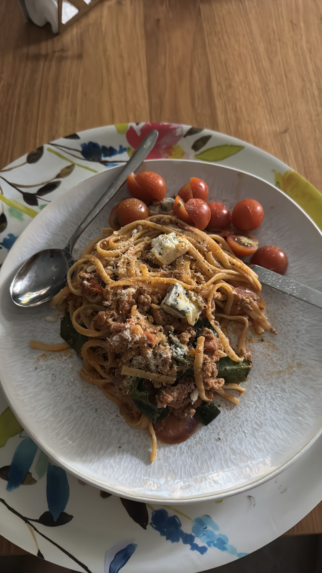 Pasta med köttfärs