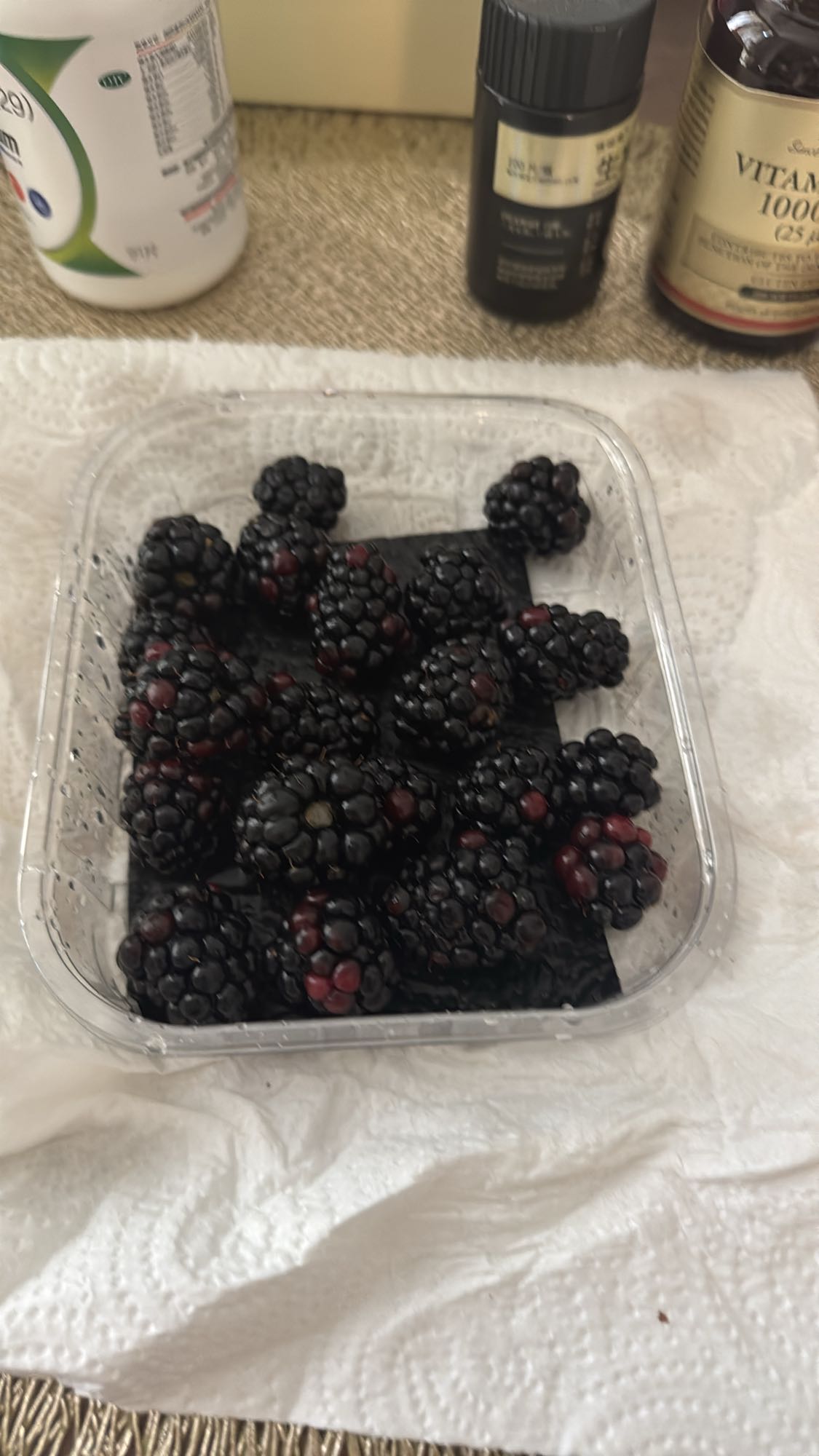 ежевика свежая