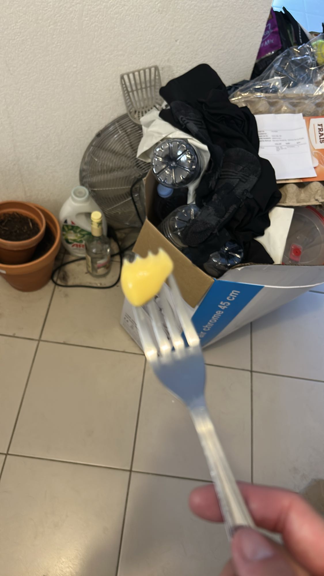 morceau de pomme de terre