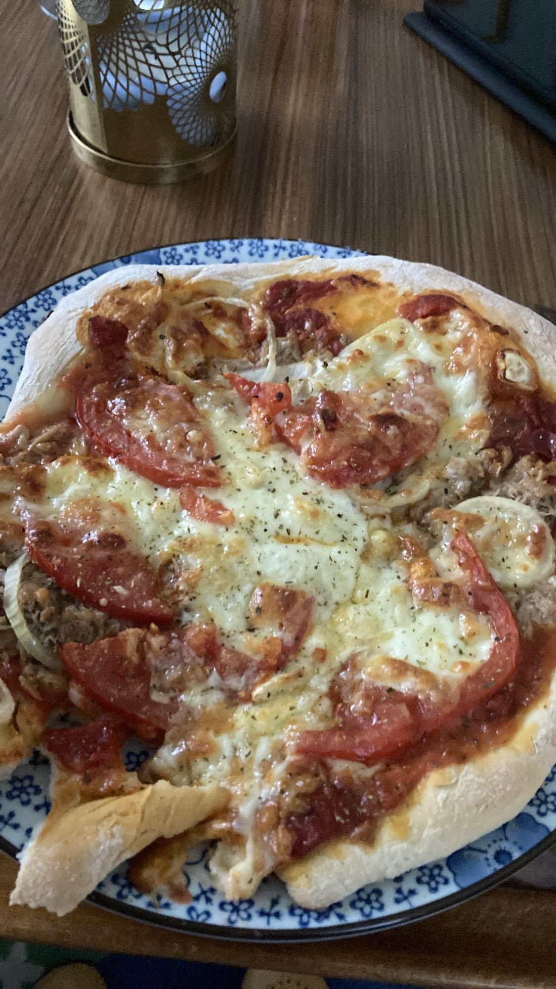 Hemlagad pizza