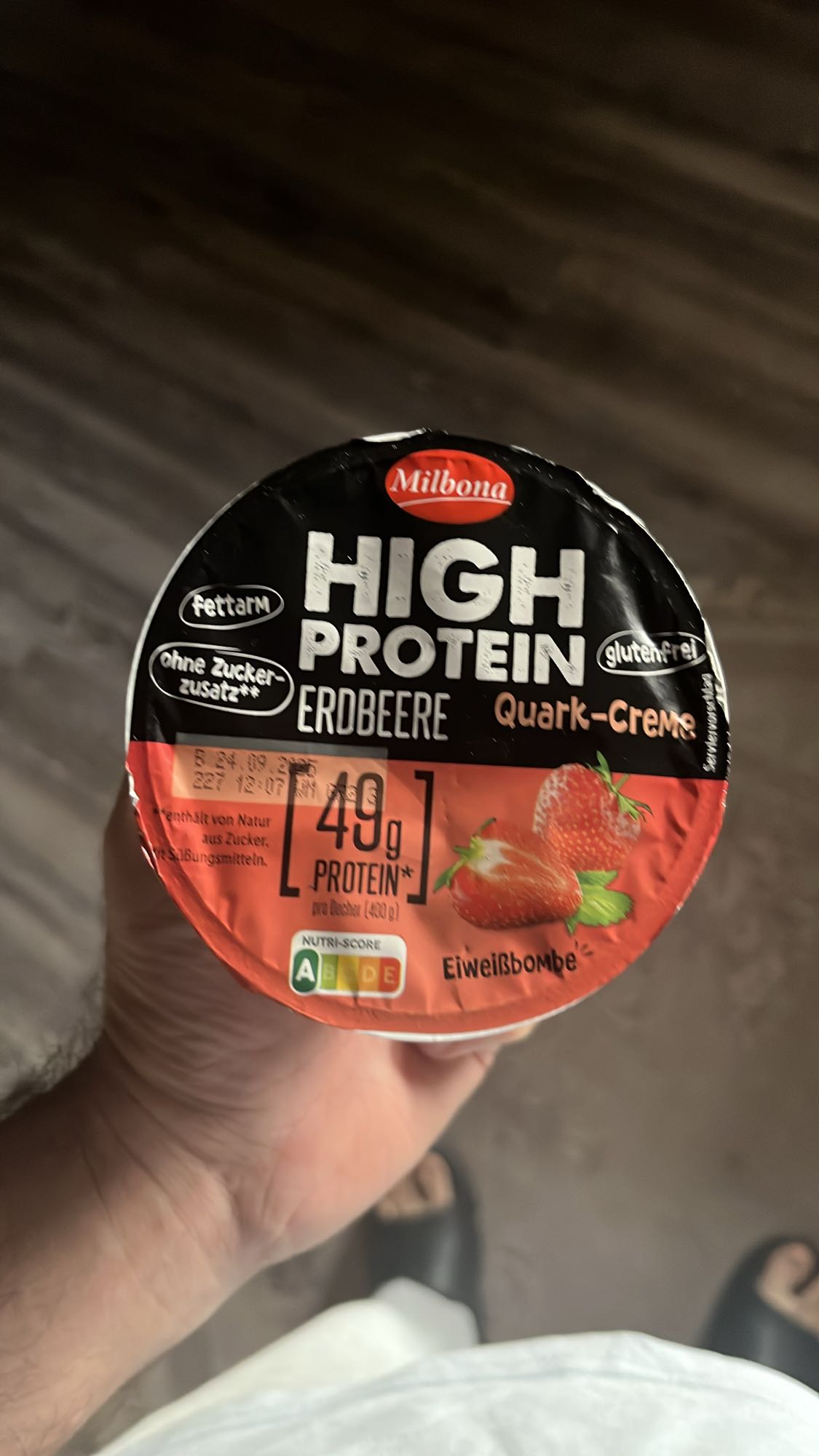 Erdbeer Quark-Creme