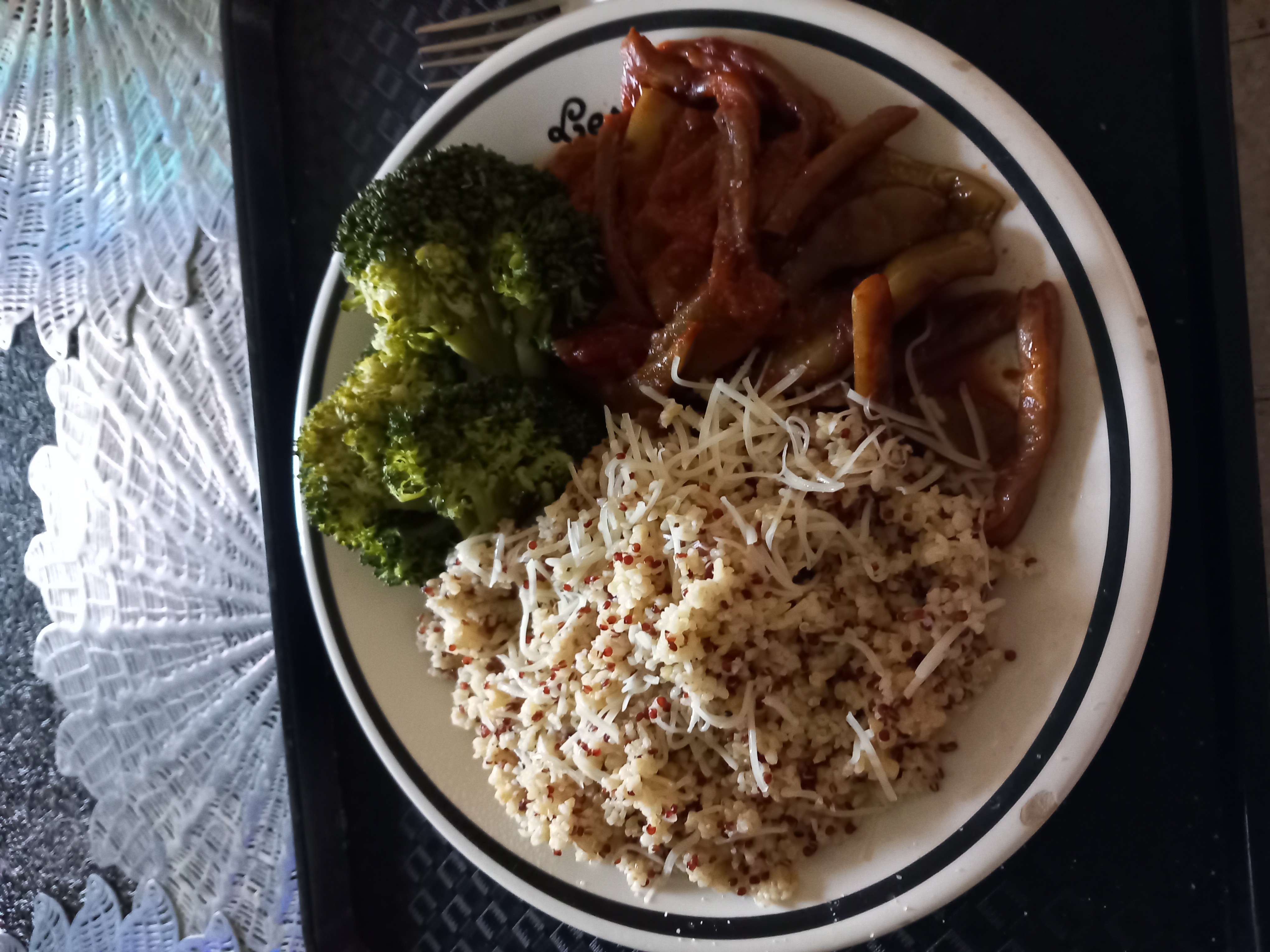 Quinoa légumes vapeur