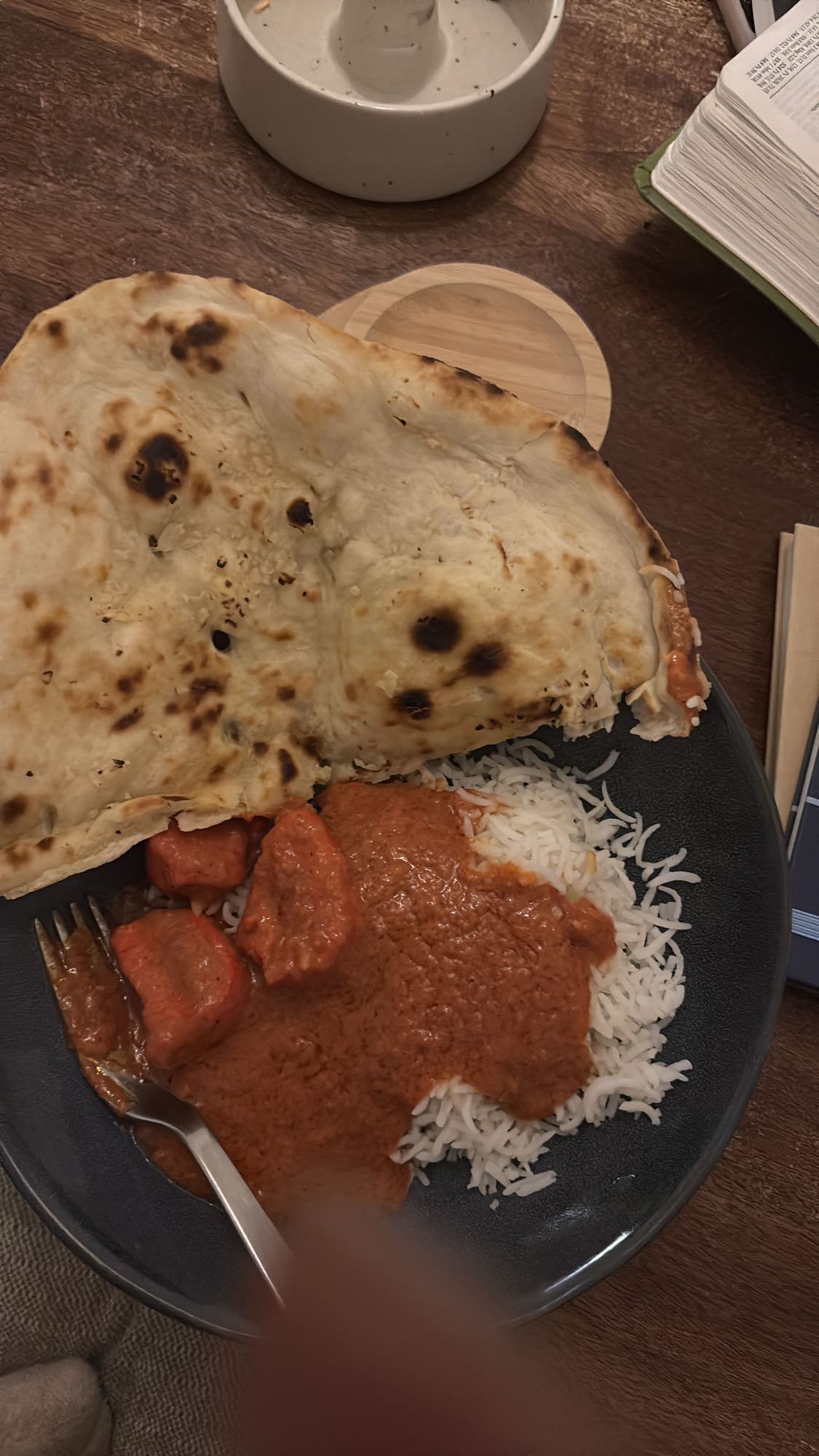 Kyckling tikka med naan