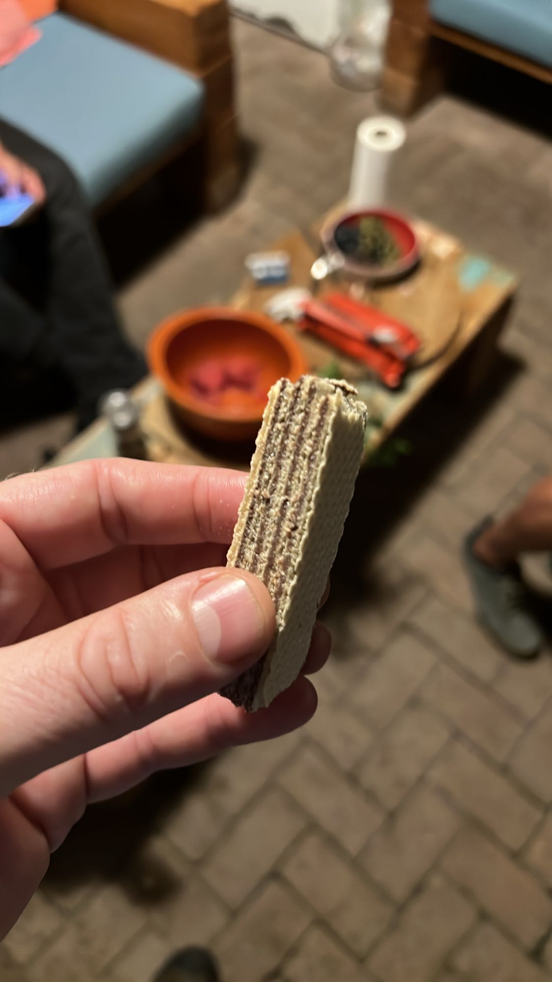 Napolitană cu ciocolată