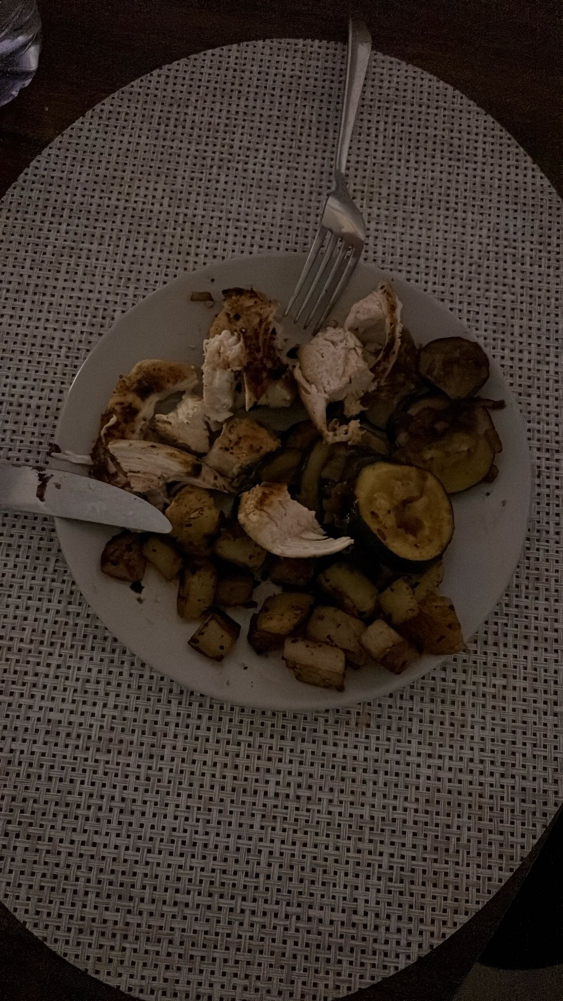 Poulet légumes rôtis