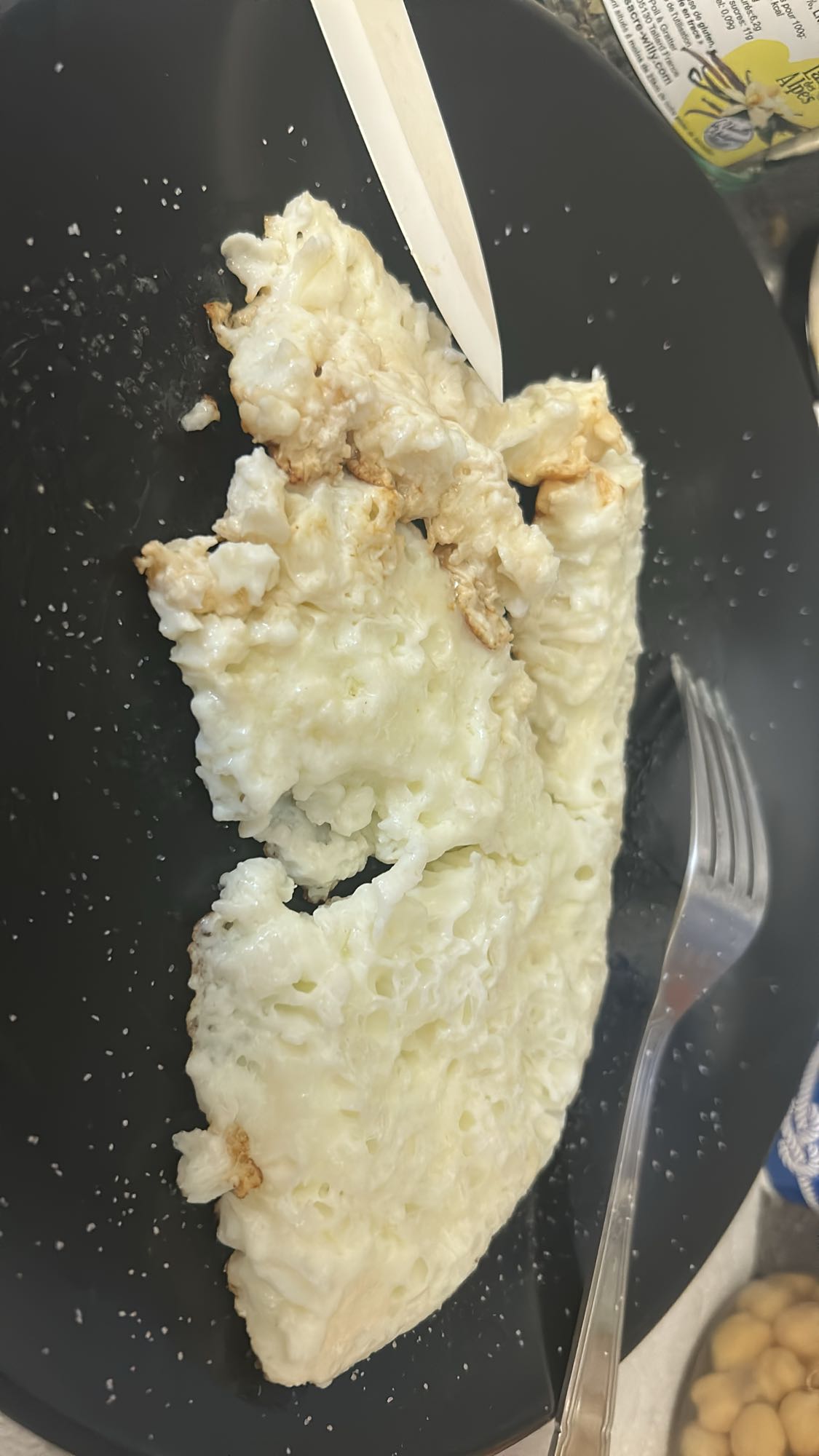 Omelette de blancs d'œufs