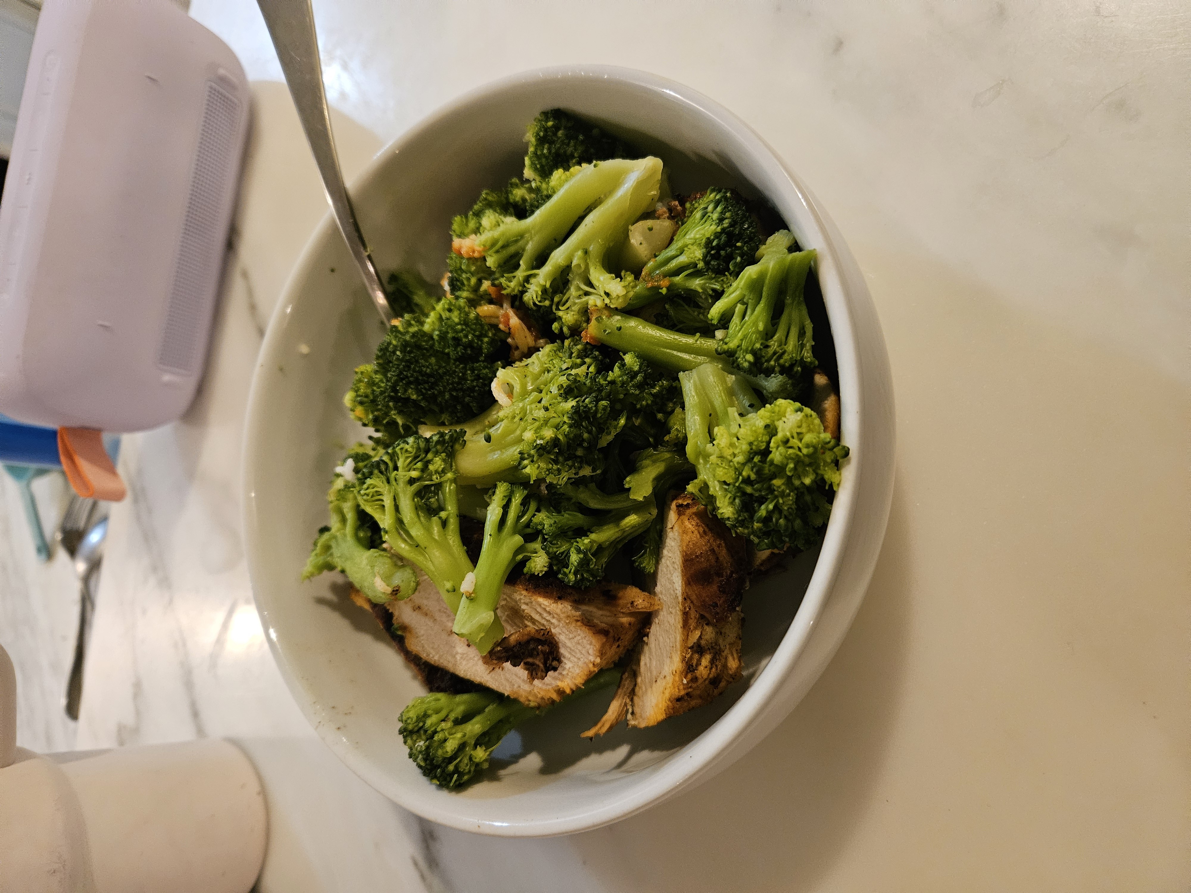 Chicken and Broccoli Bowl