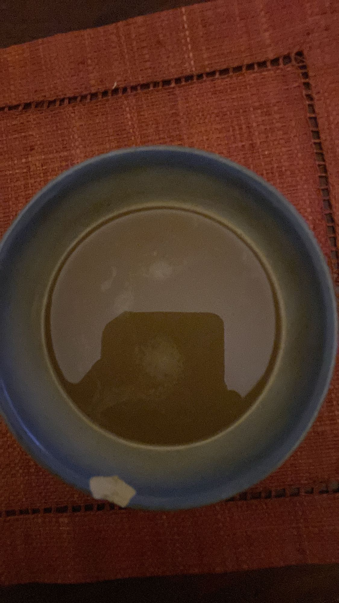 Bouillon clair et café au lait