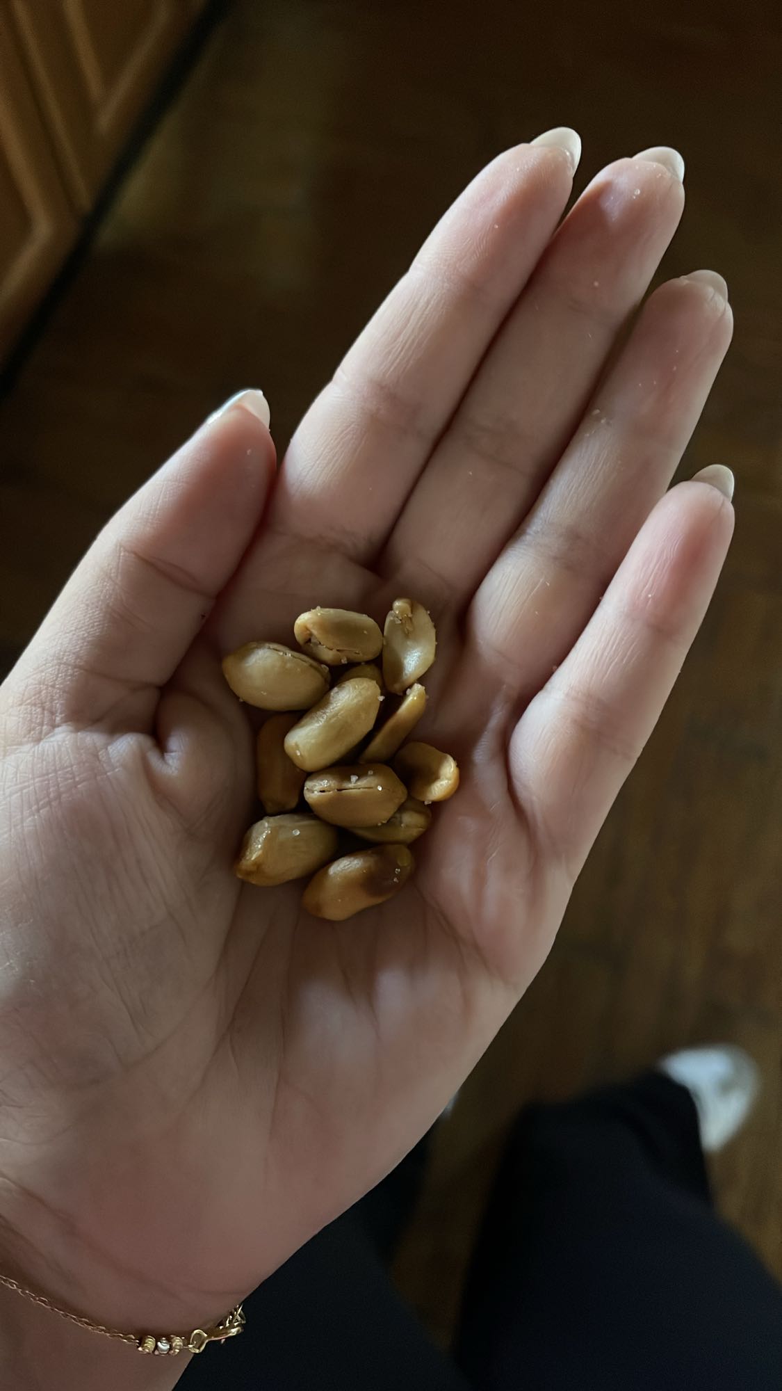 Handful of peanuts