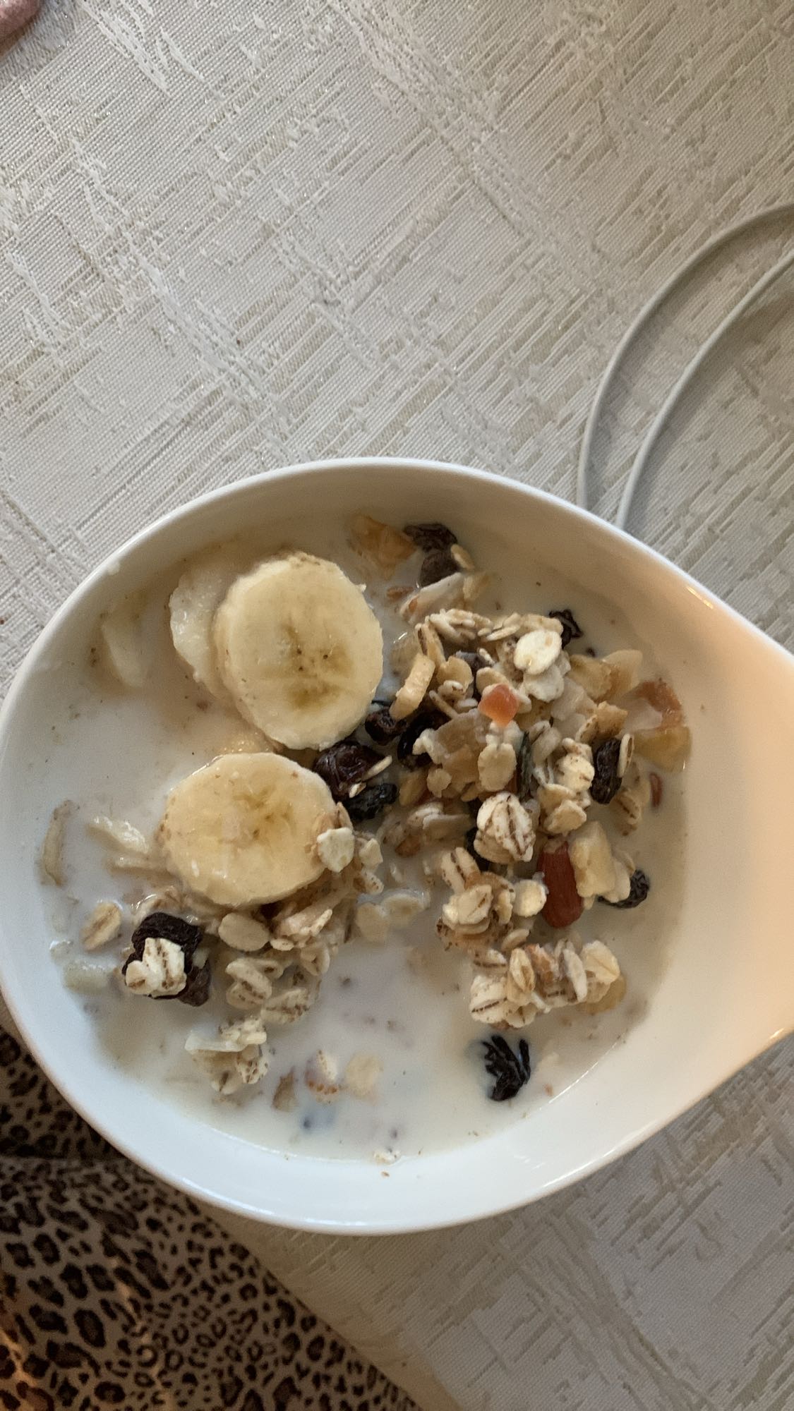 Owsianka z bananem