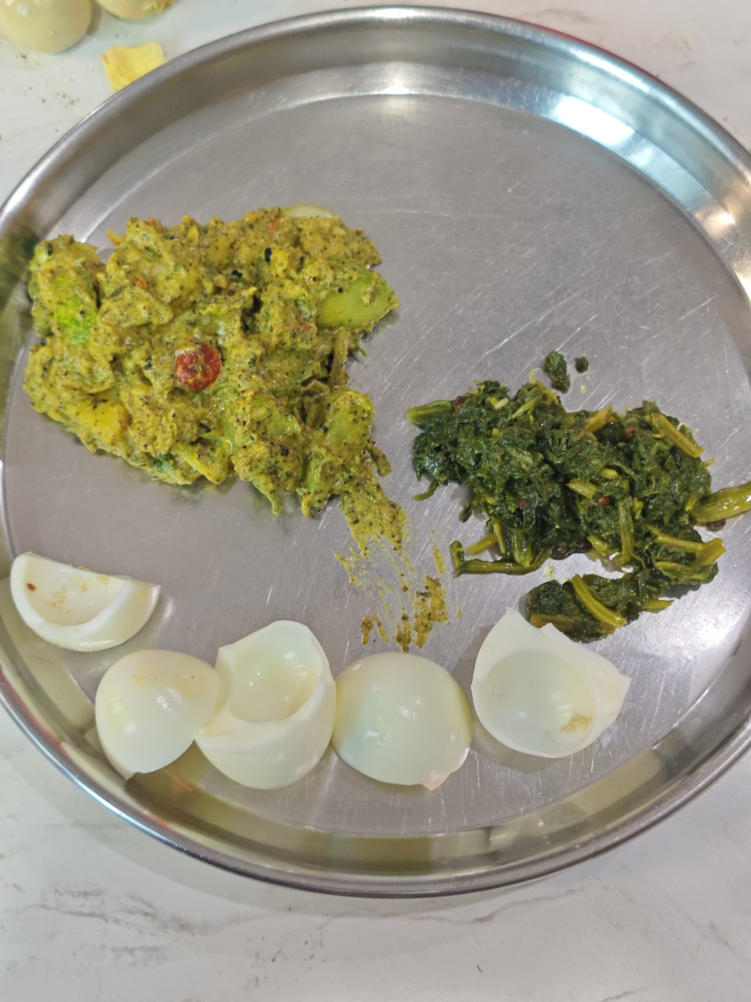 Eggs, Veggies & Spinach