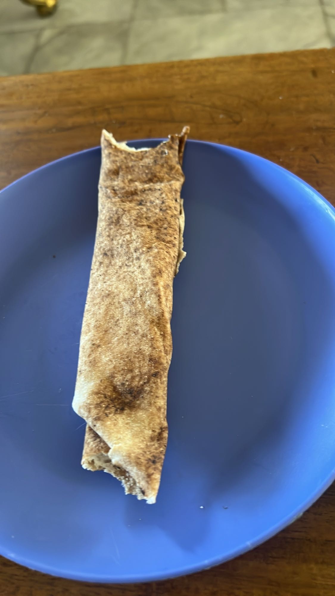 Brown bread with labneh