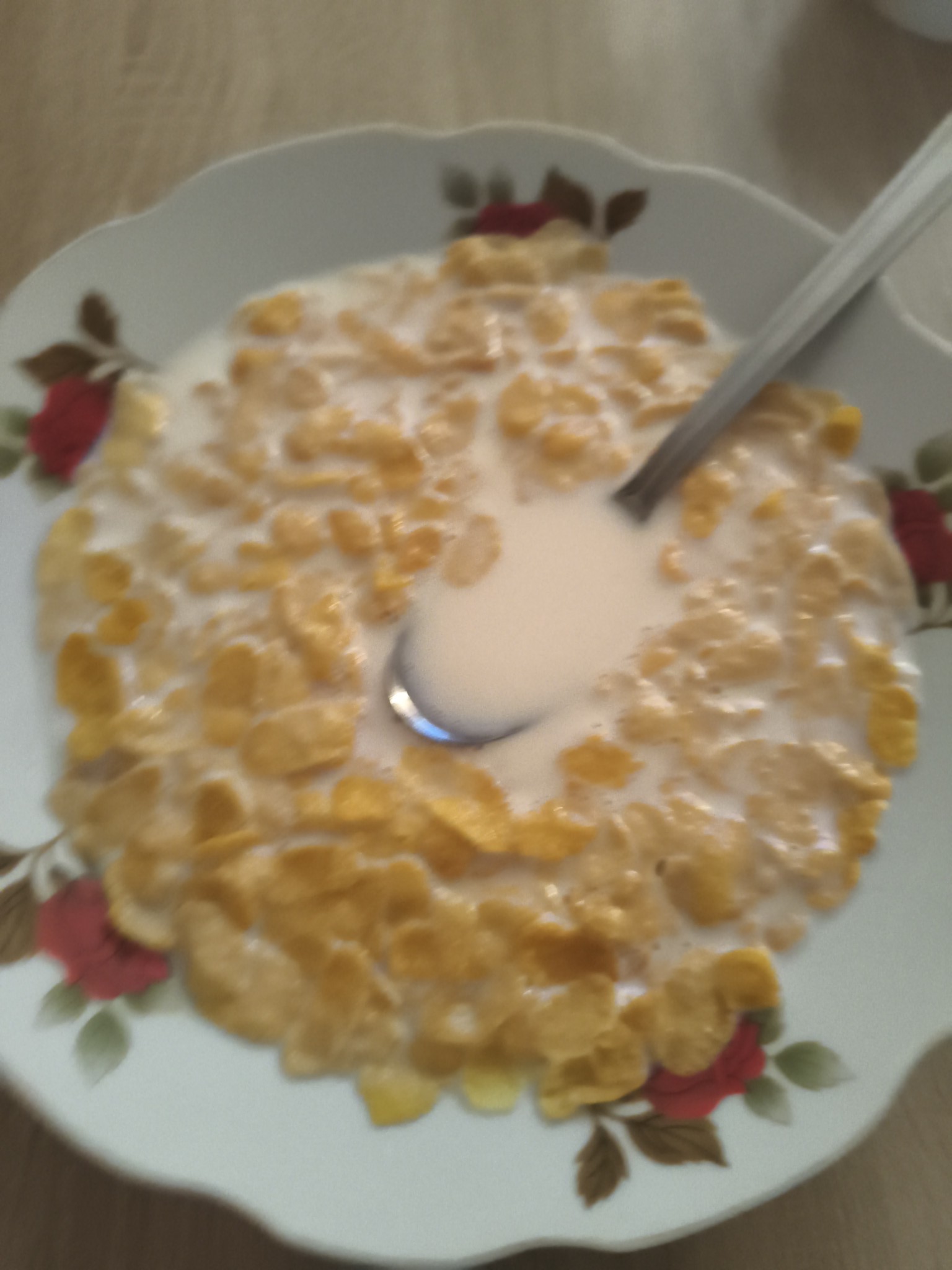 Cornflakes with milk