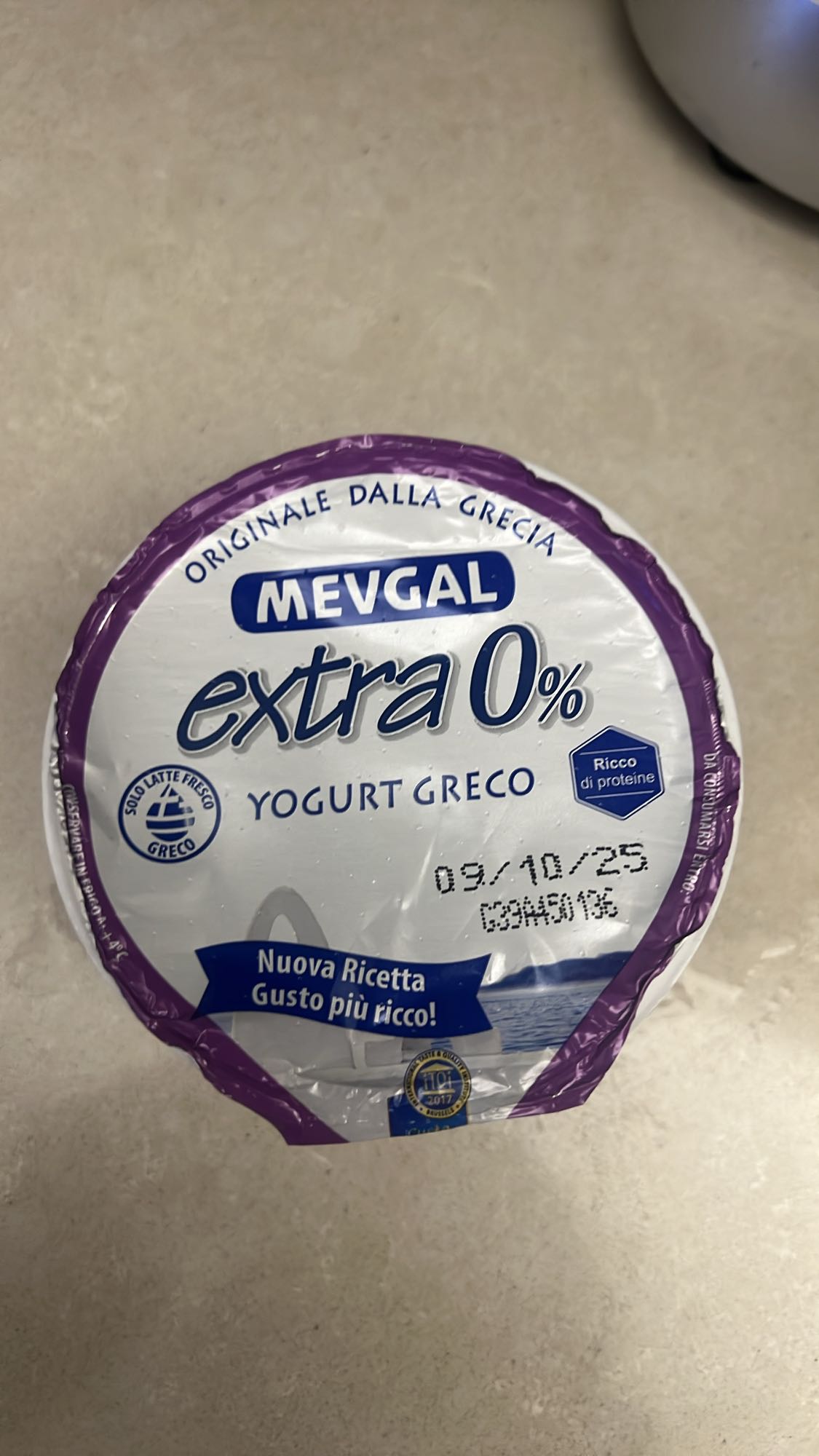 Yogurt greco 0%