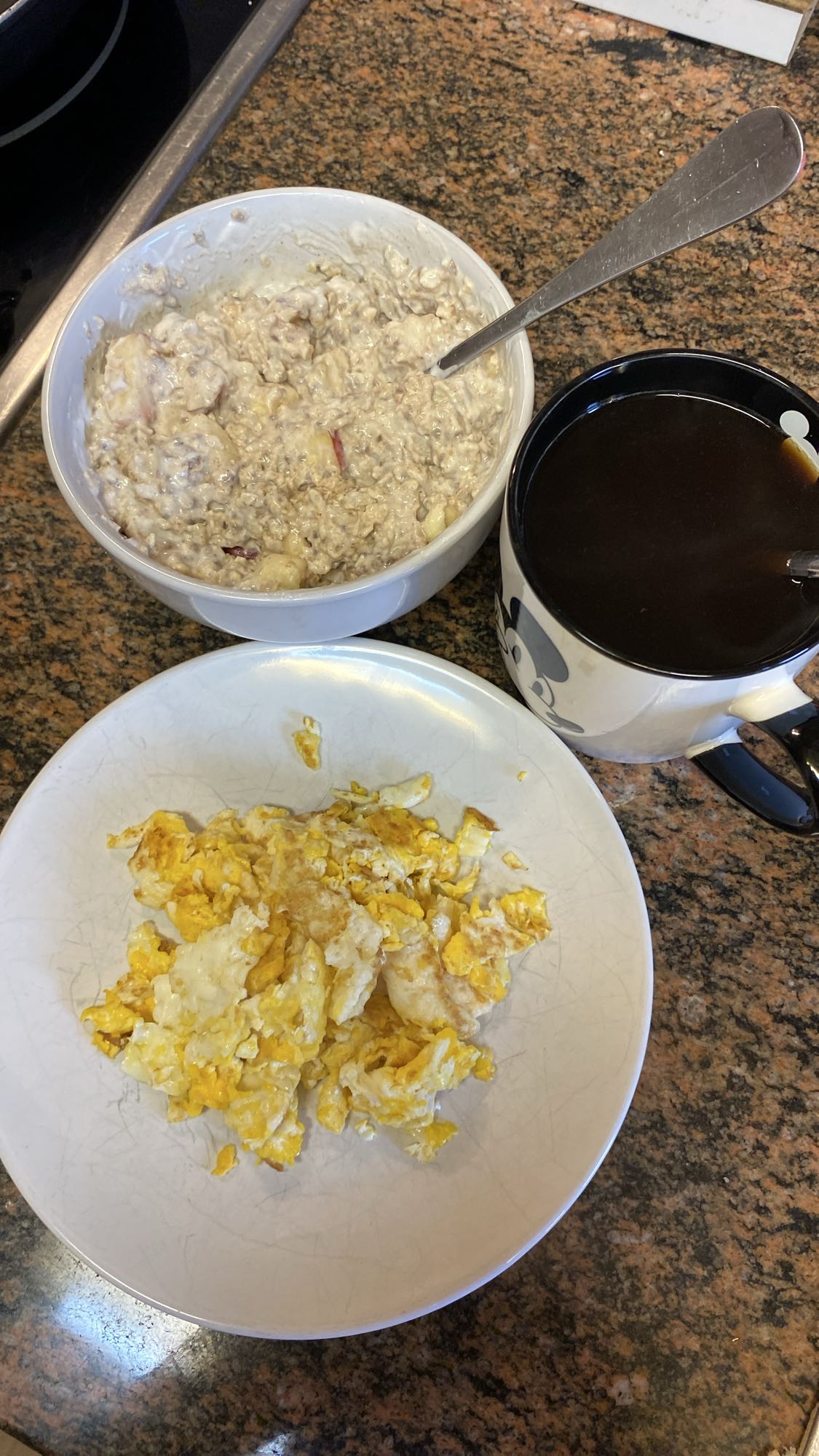Desayuno con avena y chía