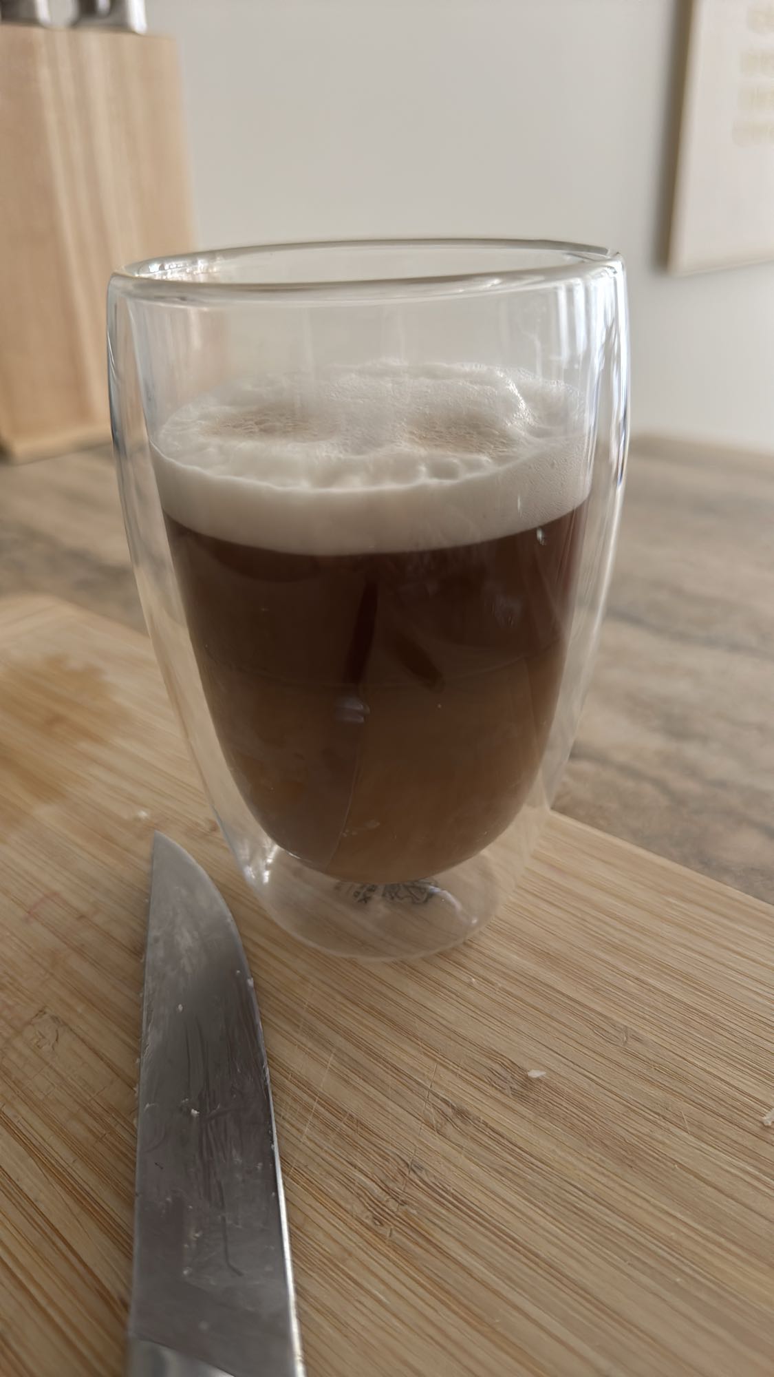 Кофе с молочной пенкой