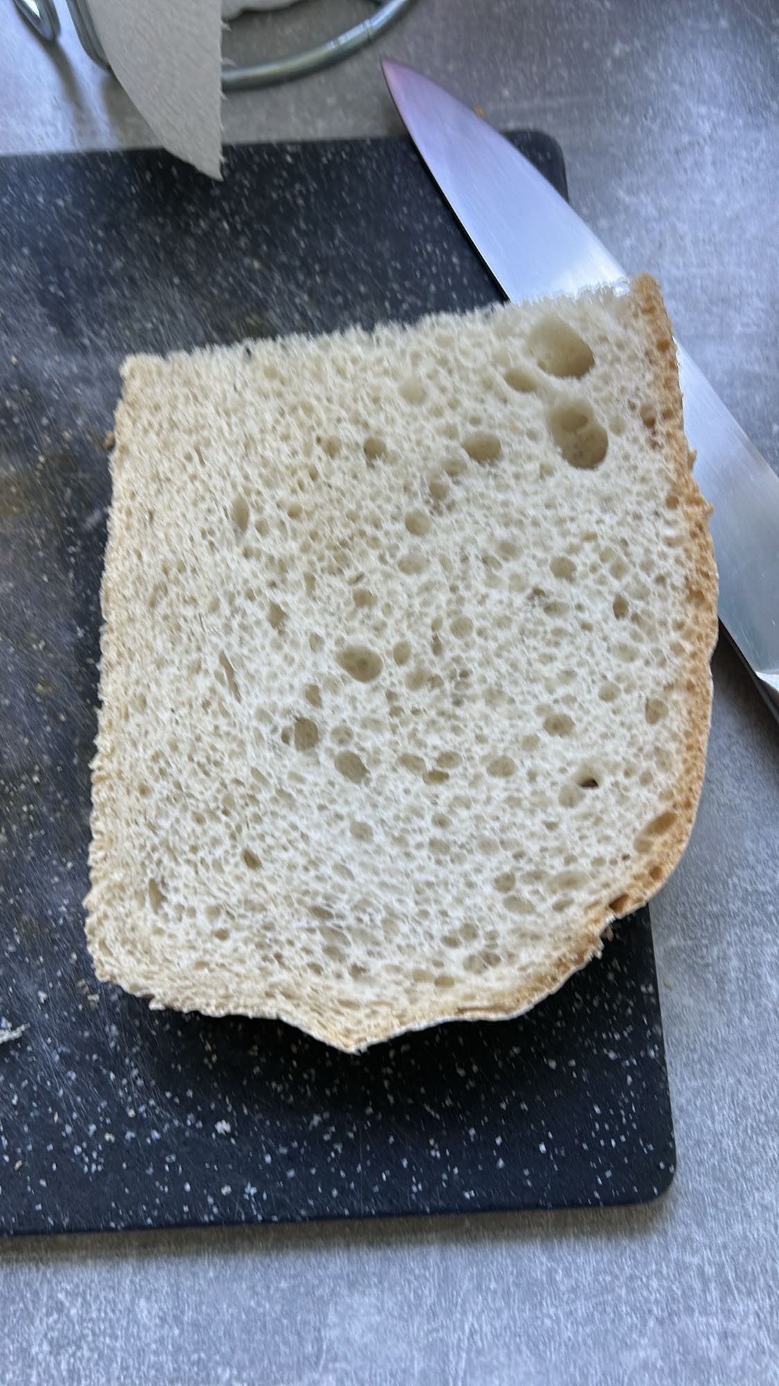 White bread slice