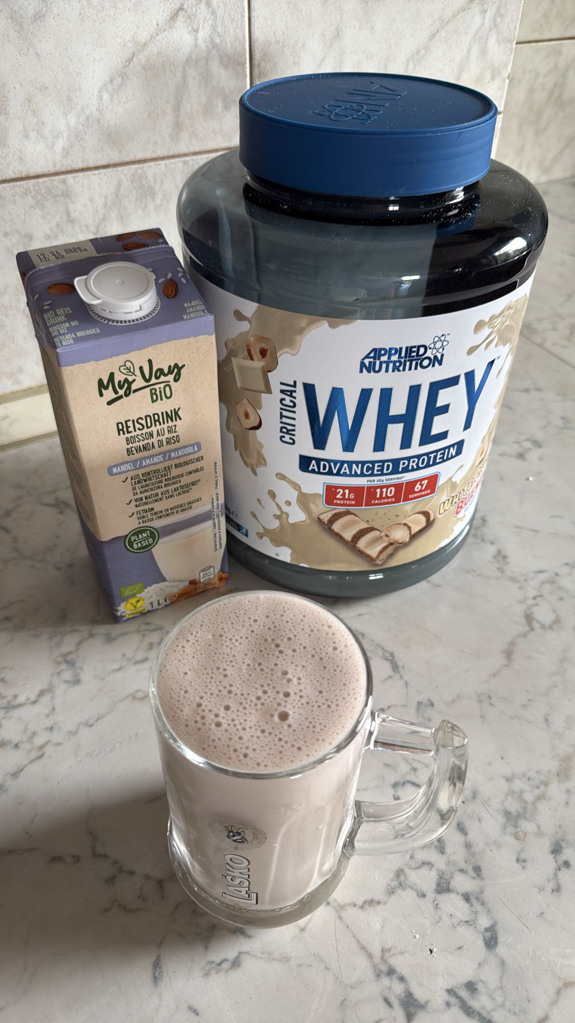 Protein Rice Drink Shake