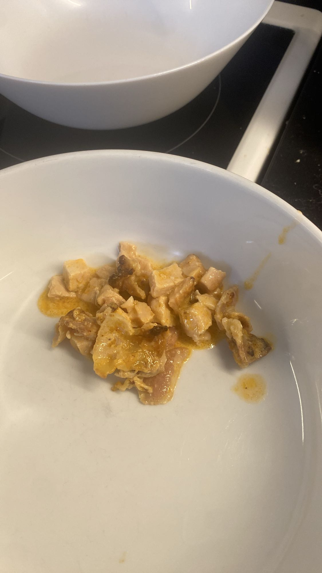 Kycklingbitar i sås