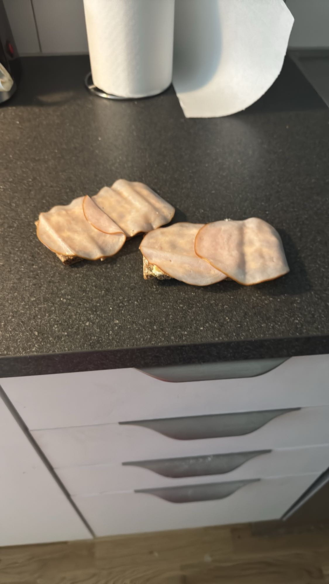 Knäckebröd med kalkon