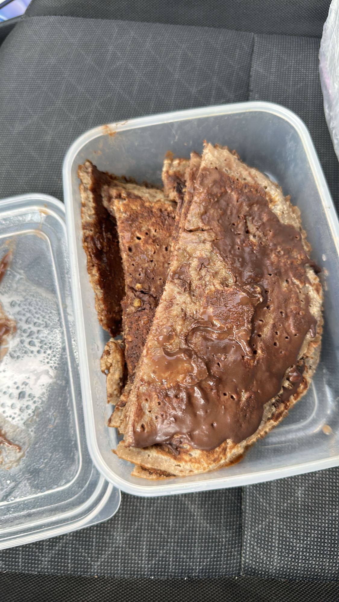 Chocolate Protein Pancakes