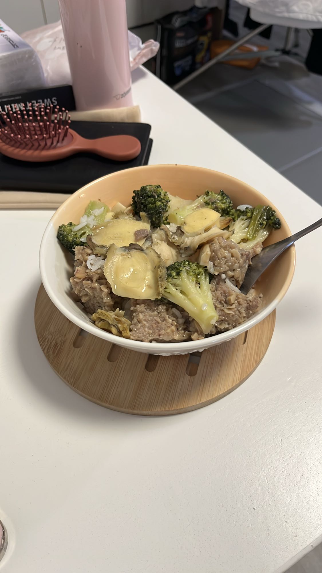 Beef Veggie Rice Bowl