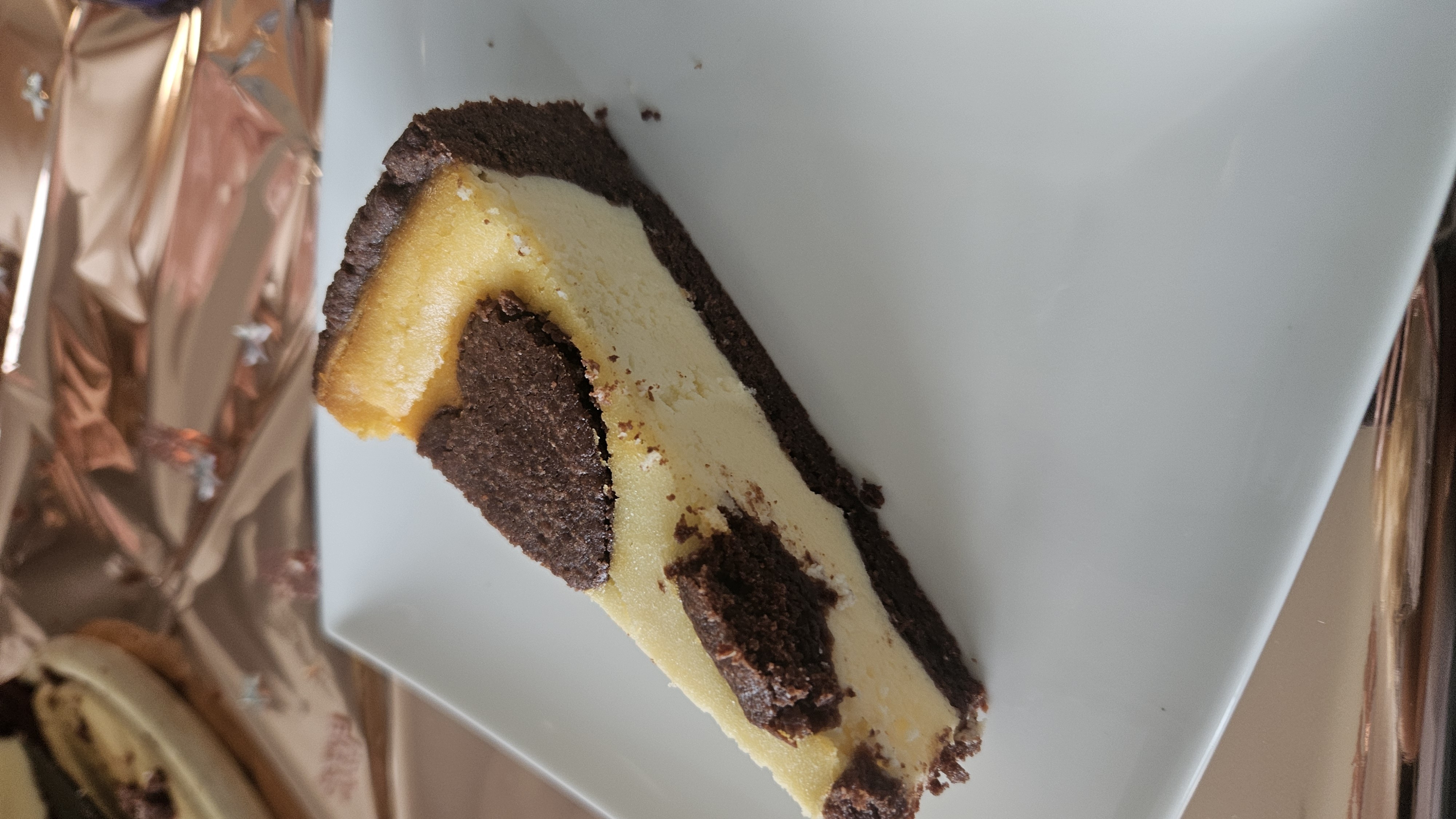 Käsekuchen mit Kakao