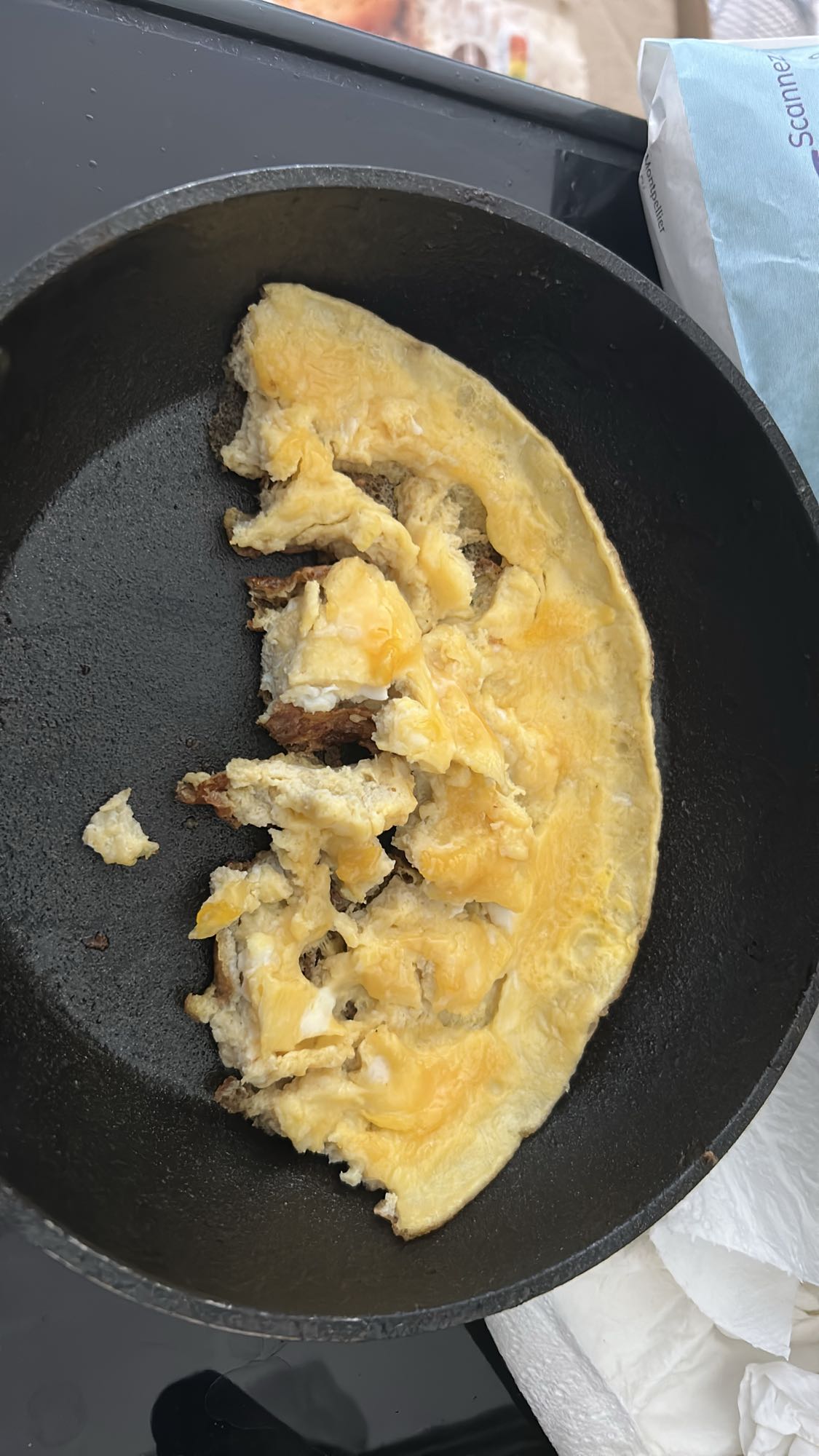 Omelette nature