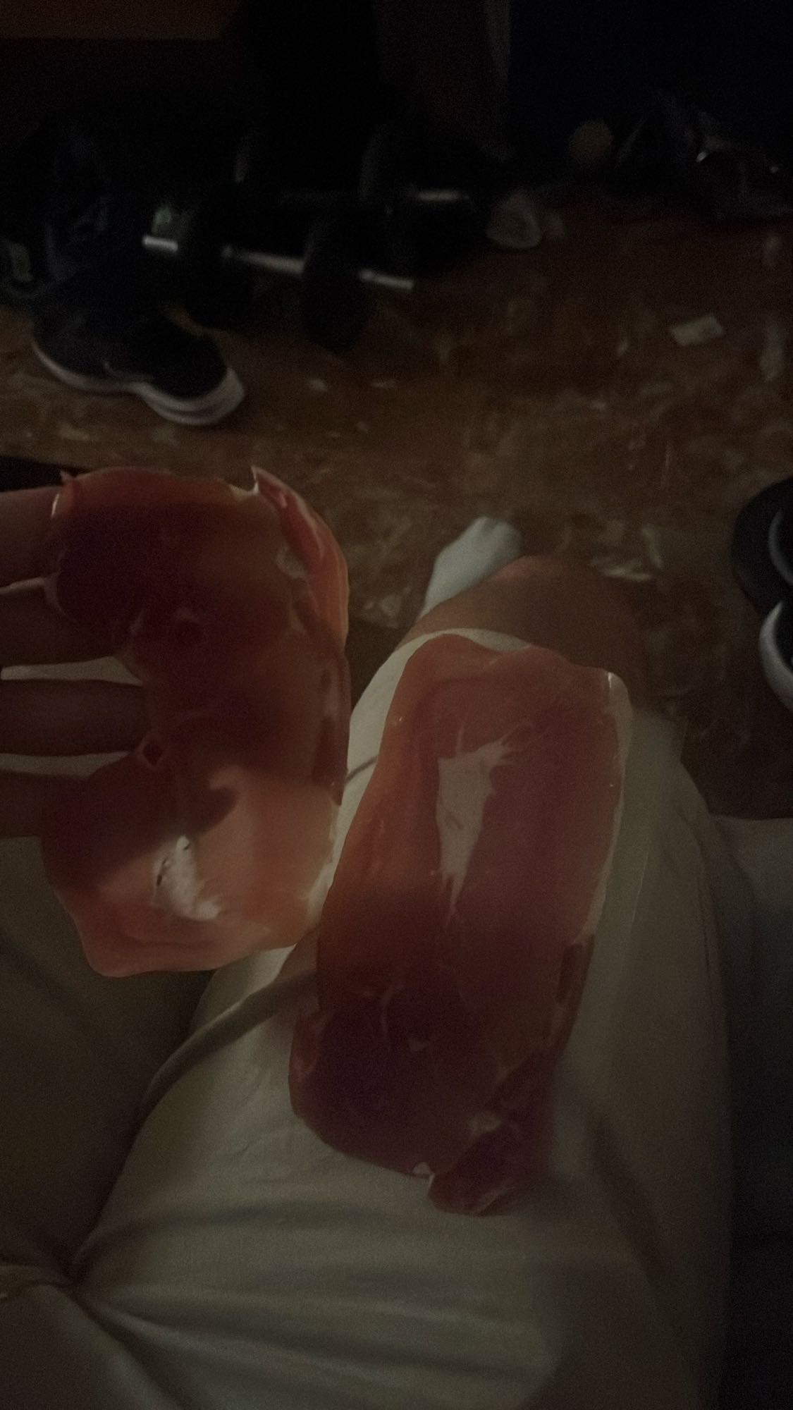 Lonchas de jamón curado