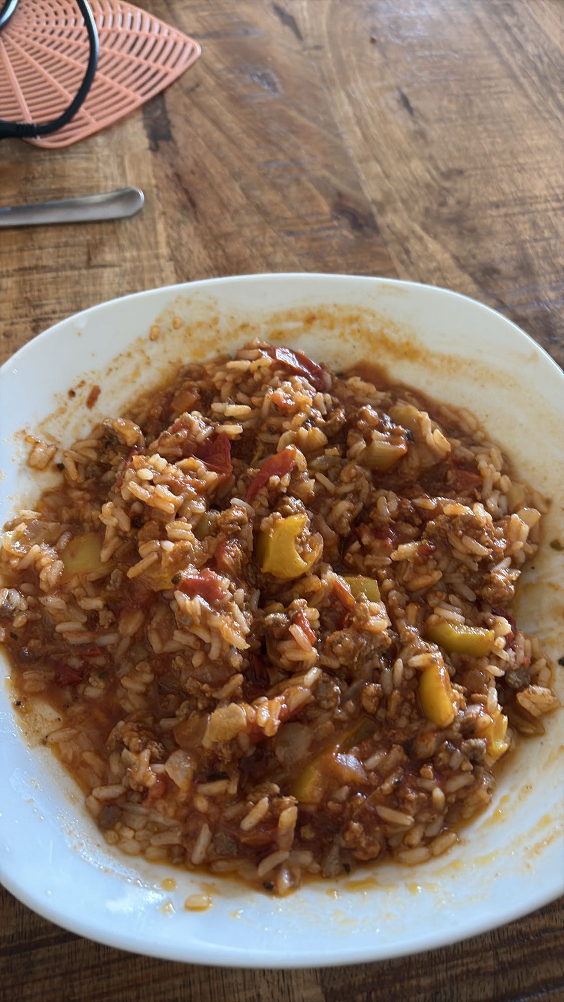 rijst met gehaktsaus