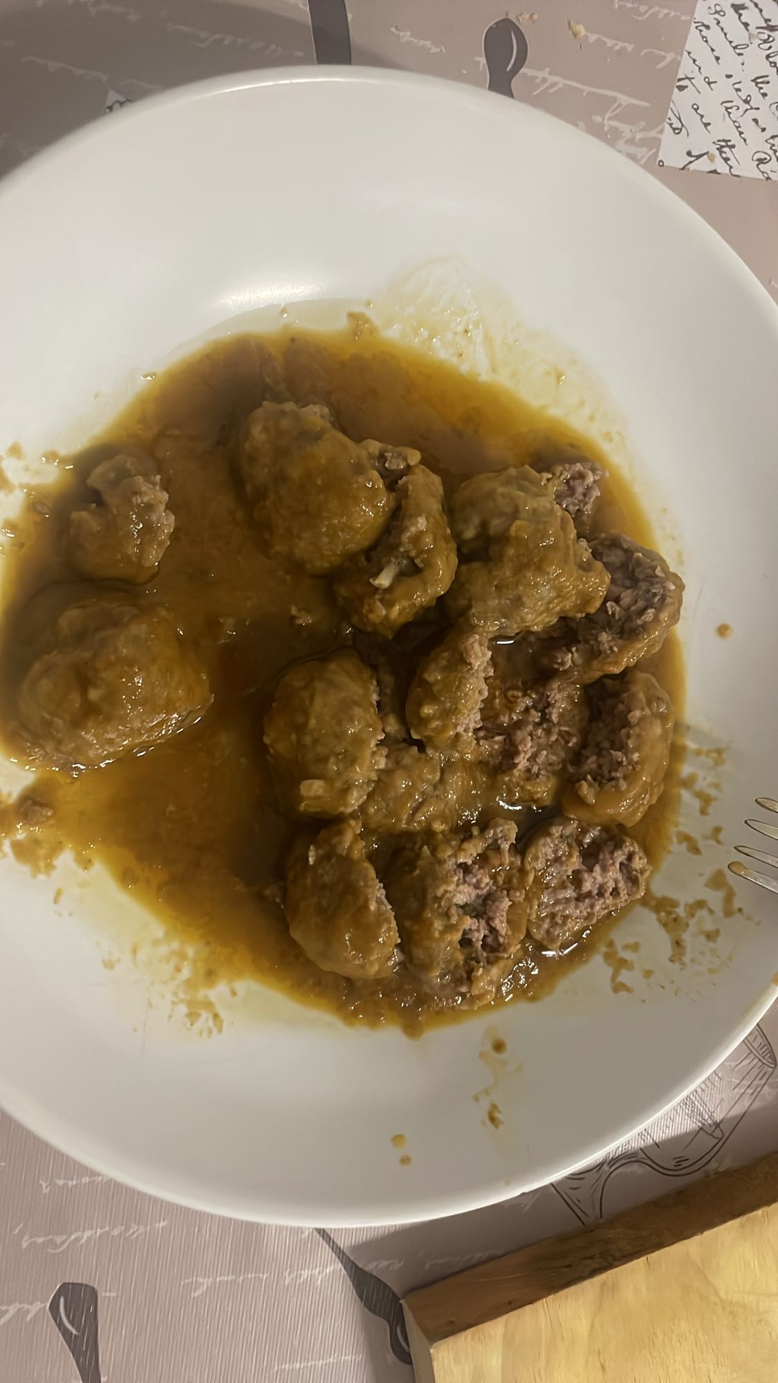 albóndigas en salsa
