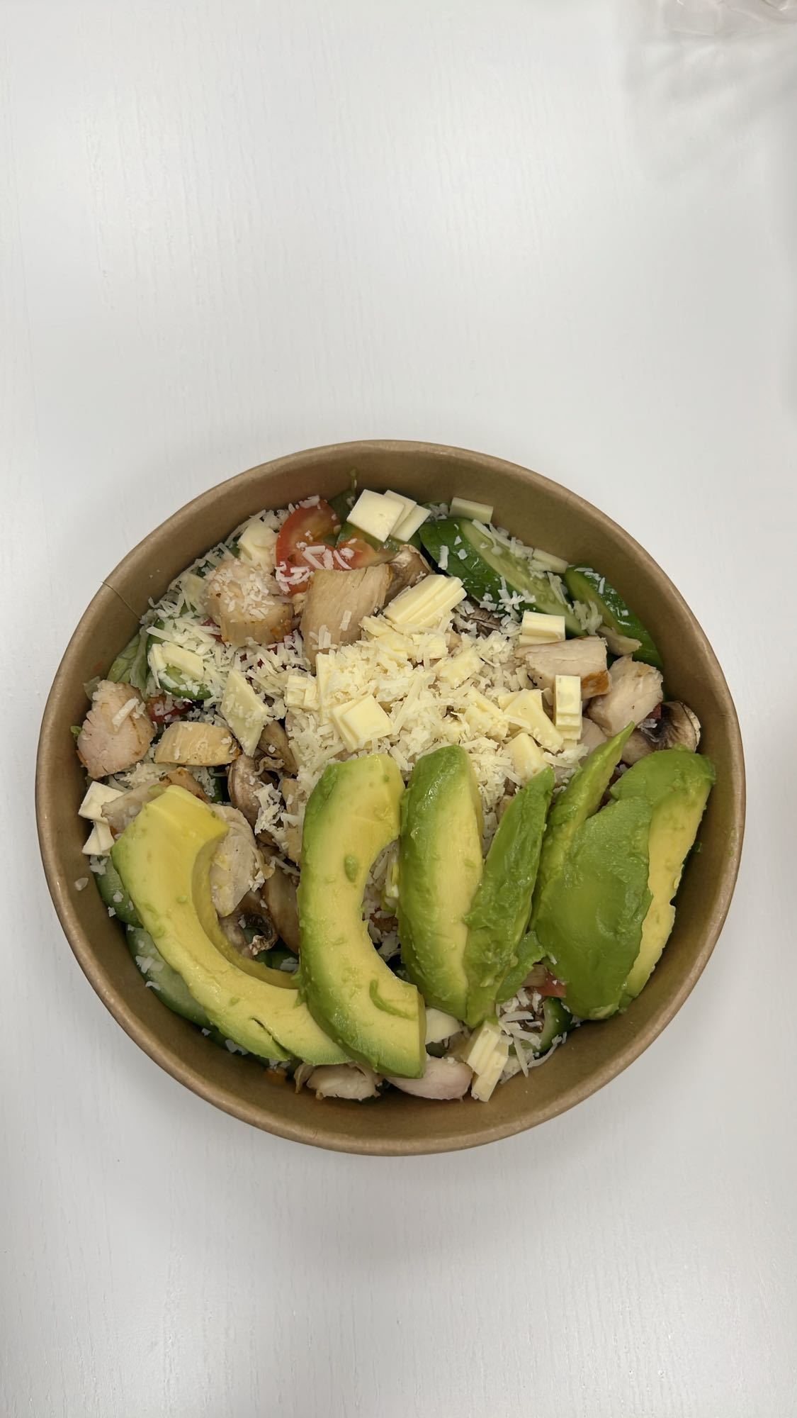 Chicken Avocado Salad Bowl