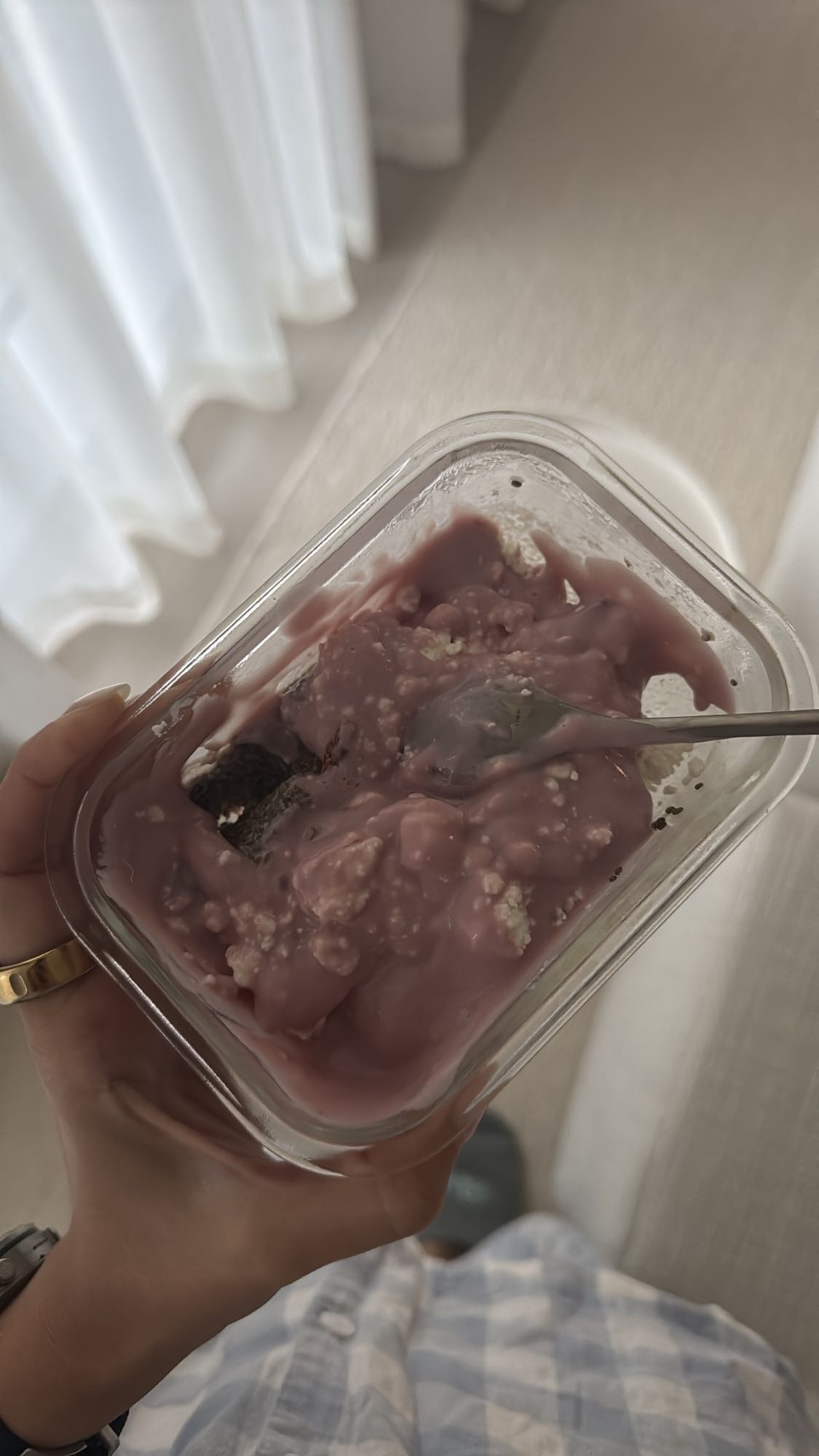 творог с йогуртом